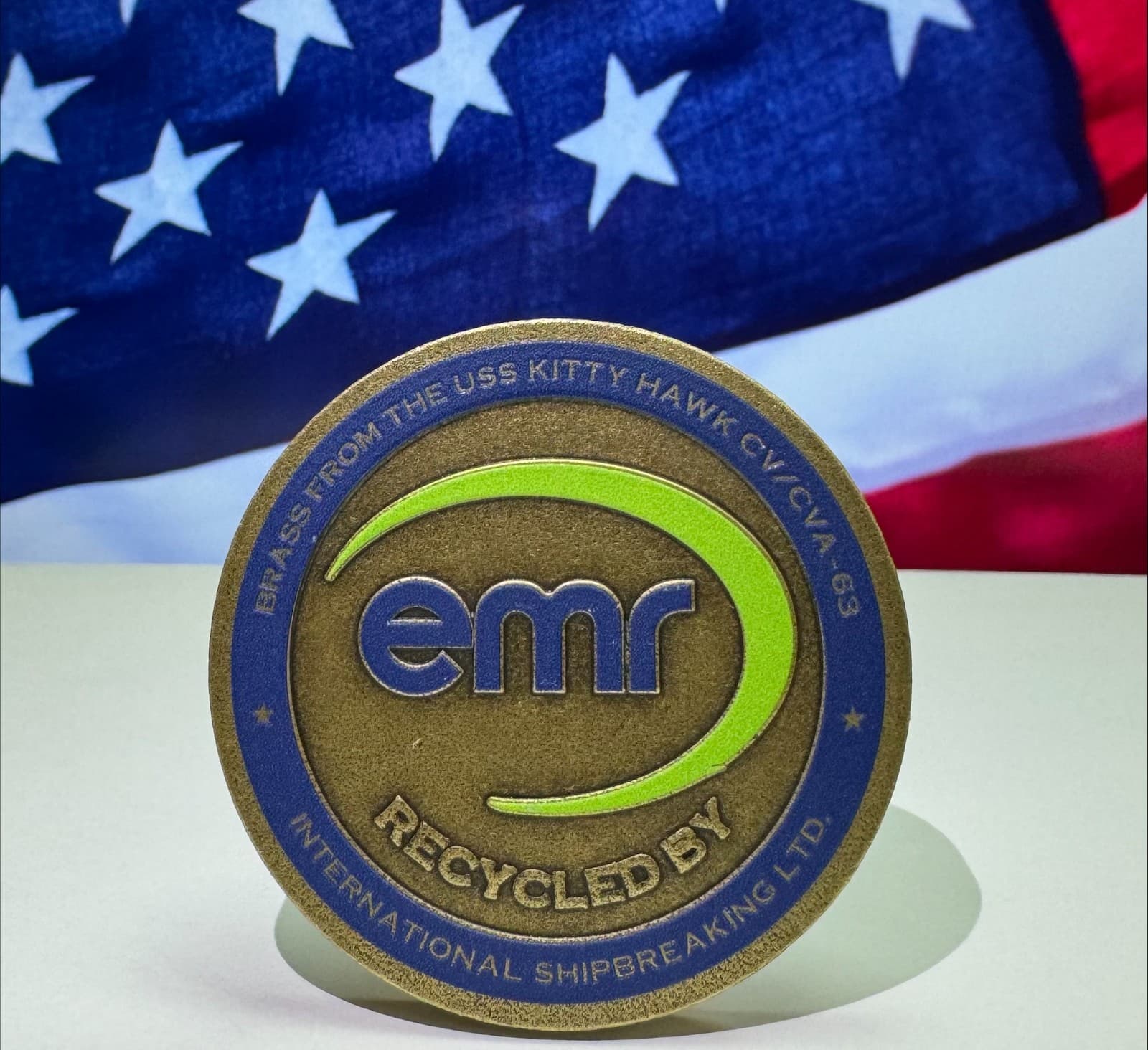 USS Kitty Hawk (CV-63) Challenge Coin 2