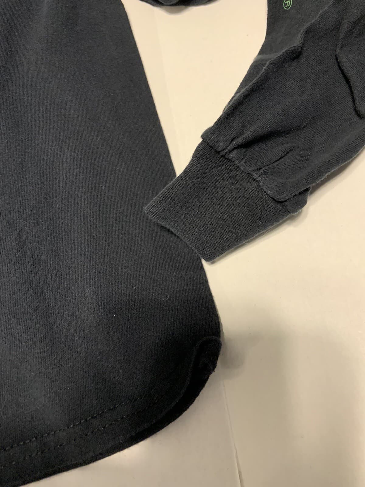 Misfits Long Sleeve Shirt XL Black Reaper Skeleton Playing Guitar 2021 USED READ 4