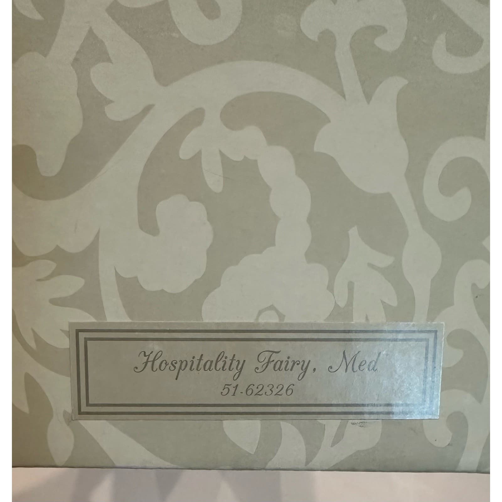 Mark Robert’s Hospitality Fairy Med. 51-62326 Original Box W/Certificate Of Auth 3