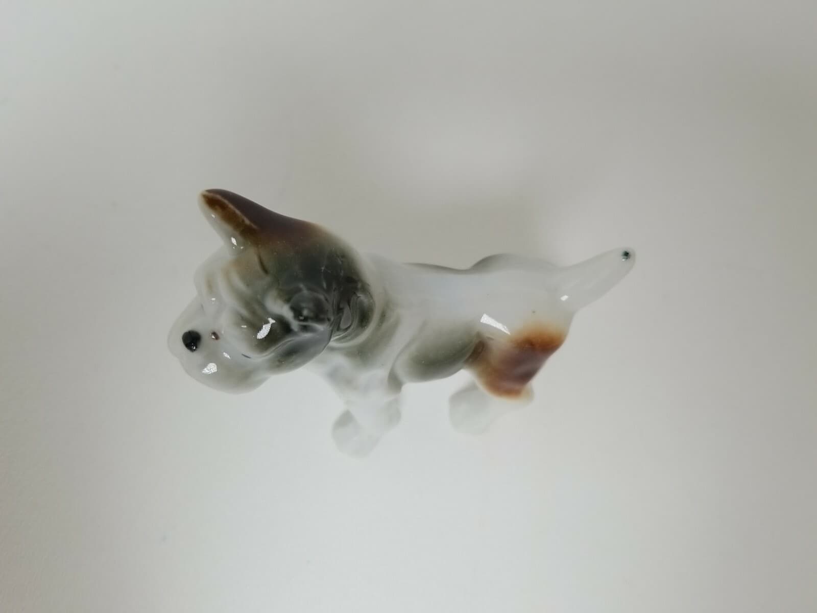 Vintage Porcelain Bulldog Made in Japan 2.75" x 3.5" Figurine  6