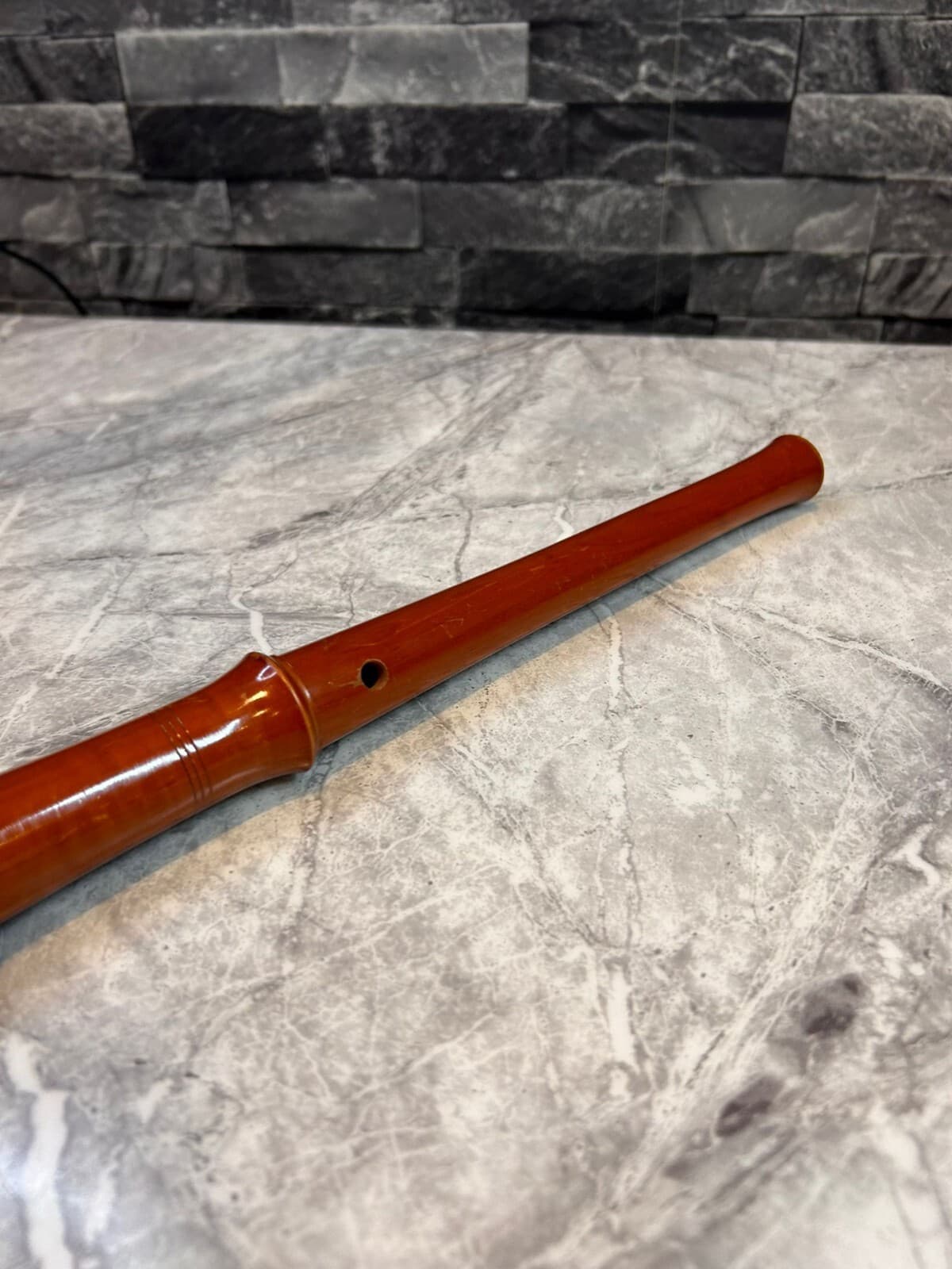 ALEXANDER HEINRICH Wood Germany Recorder Flute from 1930-50s 12.5" 32cm 4