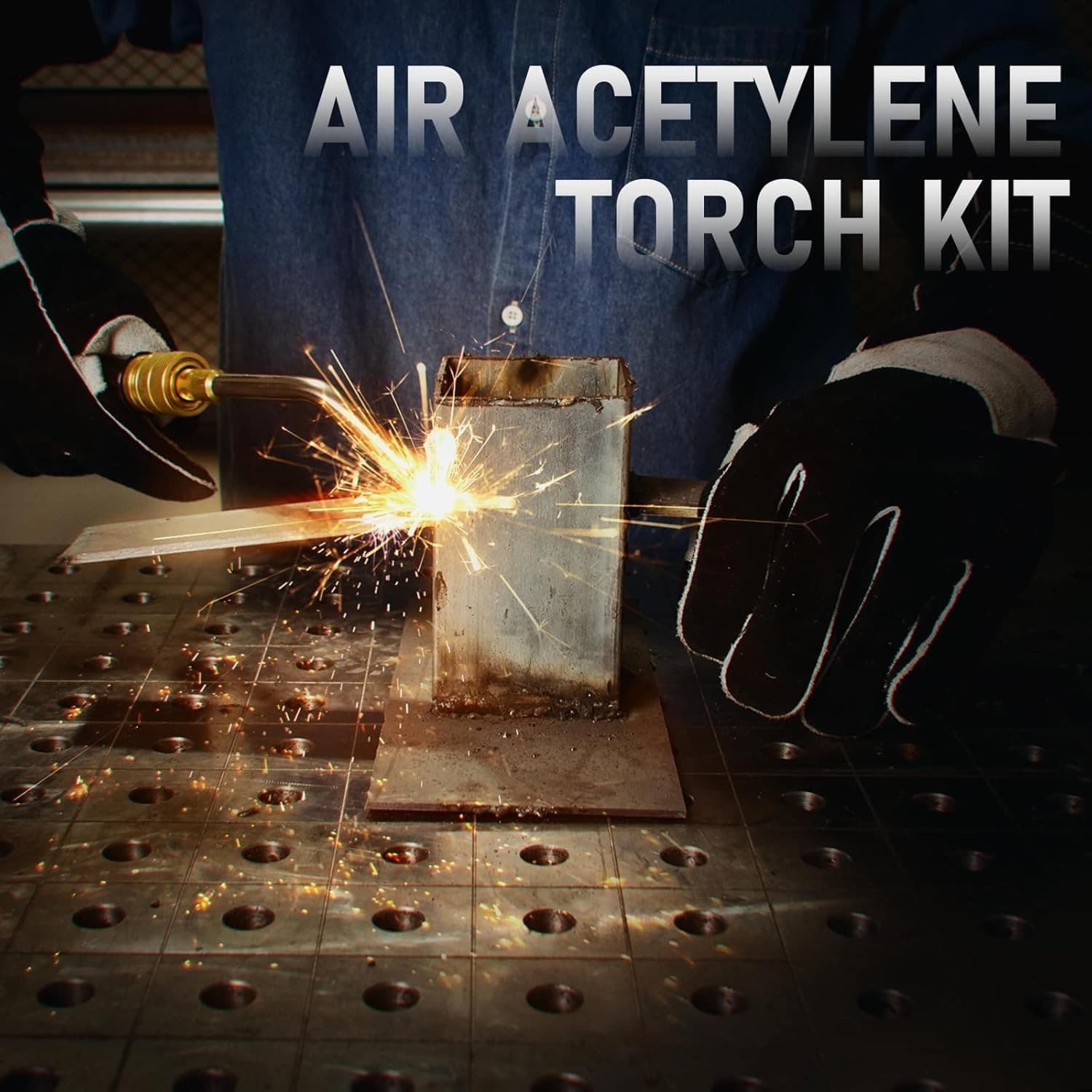 Professional Air Acetylene Torch Kit, Turbo Torch Set for Metalworking & Welding 6