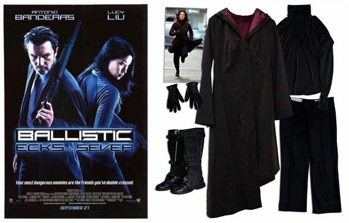 Ballistic, Lucy Liu-Full TACTICAL OUTFIT Jacket/Shirt/Pants/Gloves/Boots (VIDE0)