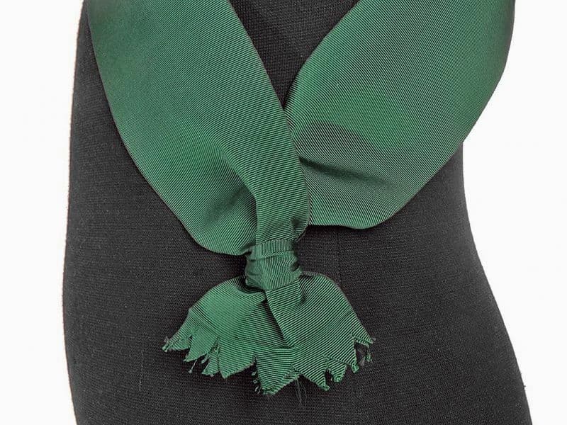 greyish green SASH RIBBON 10cm 2m Russian Imperial Order St.John of Jerusalem 4