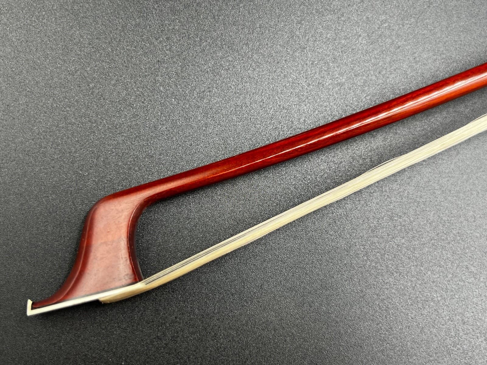 Sartory Copy Pernambuco Cello Bow Ebony Frog Silver Mounting 81.6g NEW 6