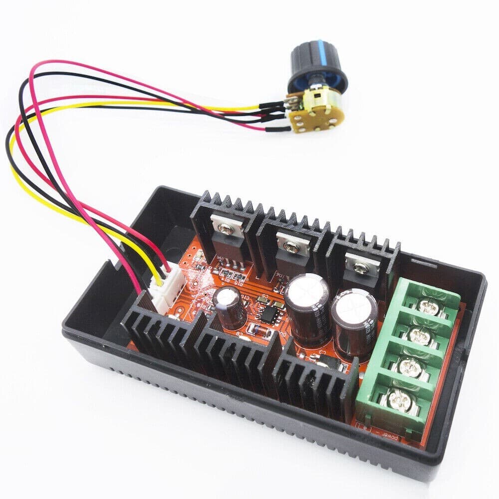 DC Brush Motor Speed Control PWM HHO RC Controller 12V 24V 48V 2000W 10-50V 40A  6