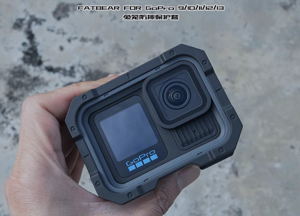 Fatbear Shockproof Housing Case With Cover for GoPro Hero 9 10 11 12 13 Black