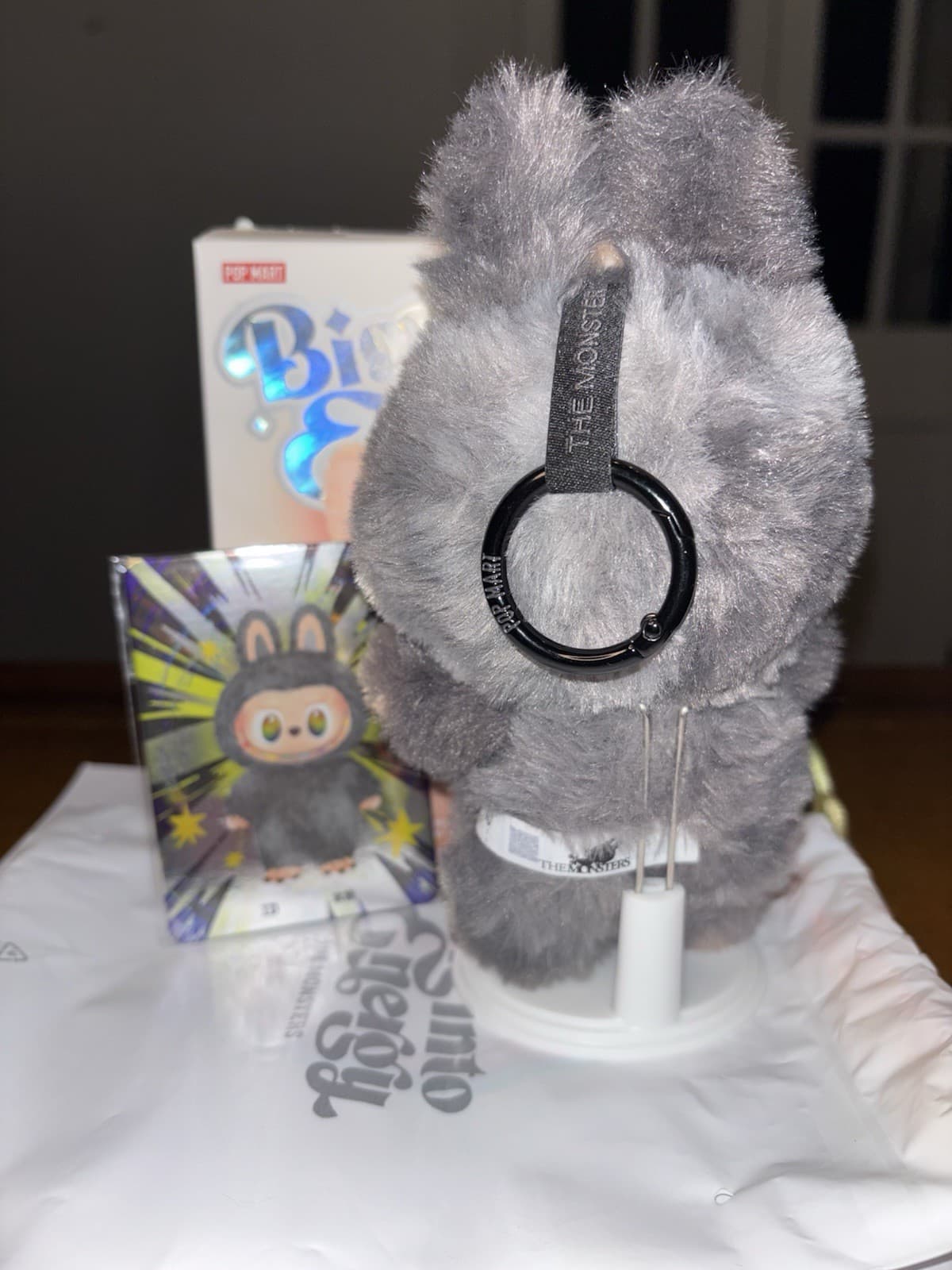 AUTHENTIC POP MART LABUBU The Monsters Big into Energy Vinyl Plush Secret ID US 2