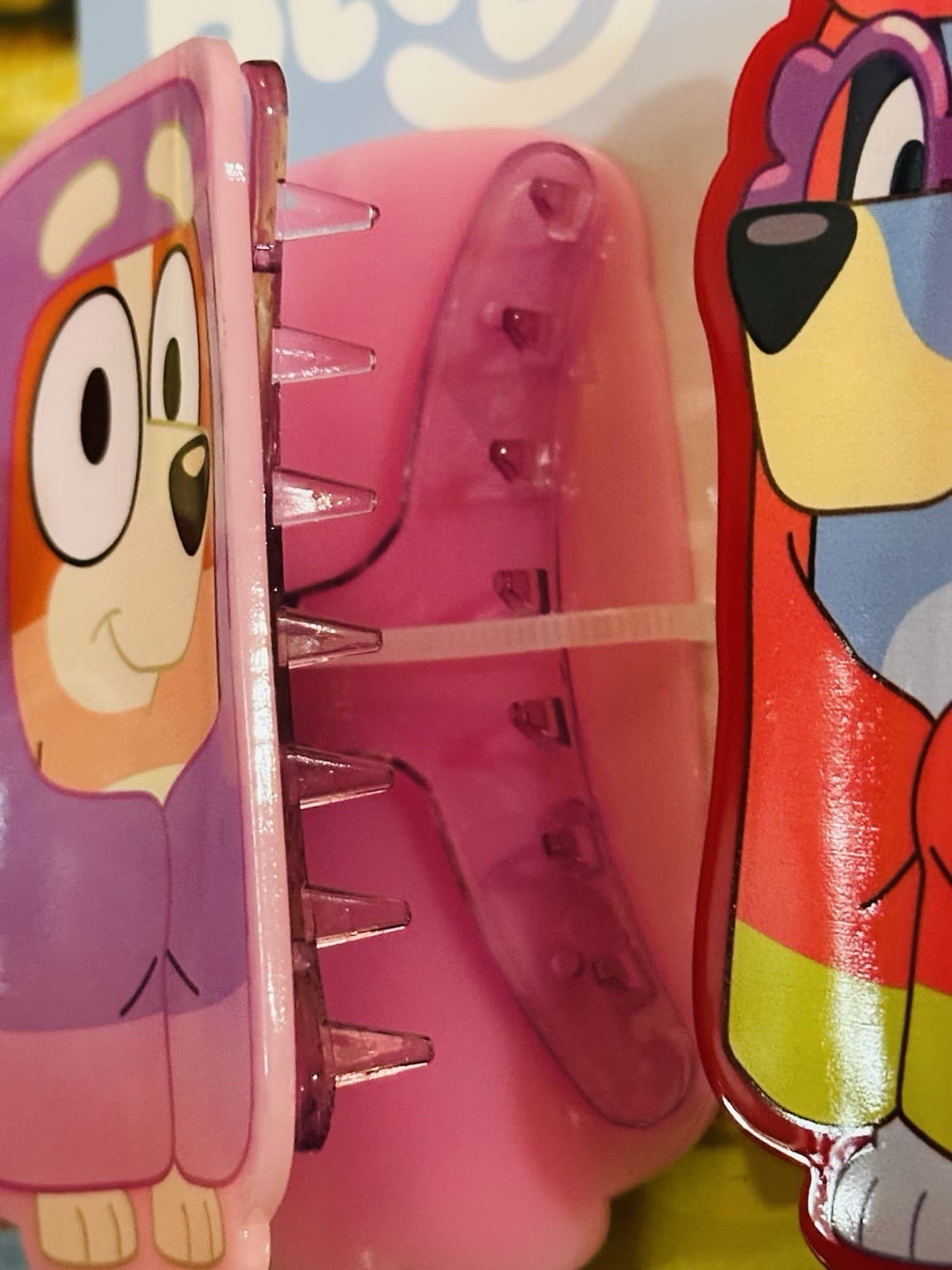 Bluey Grannies Claw Hair clip set New 3