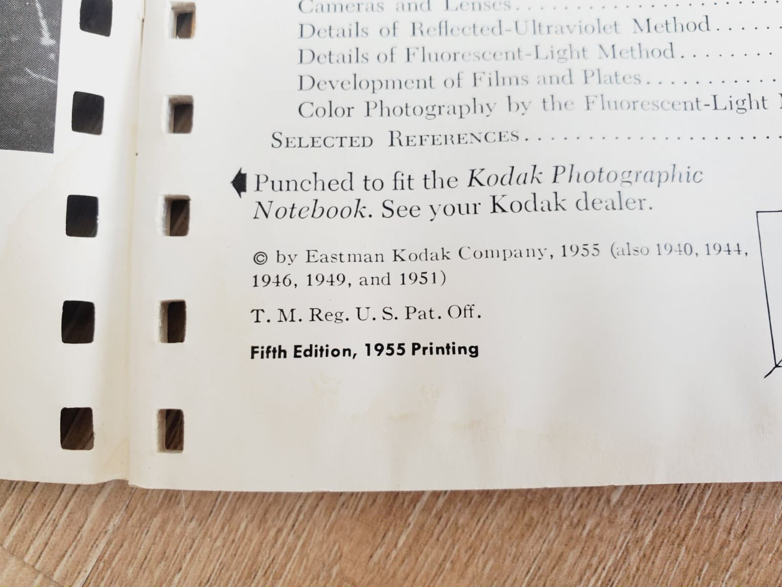 KODAK Infrared & Ultraviolet Photography 1955 PB Vintage Booklet M-3 4