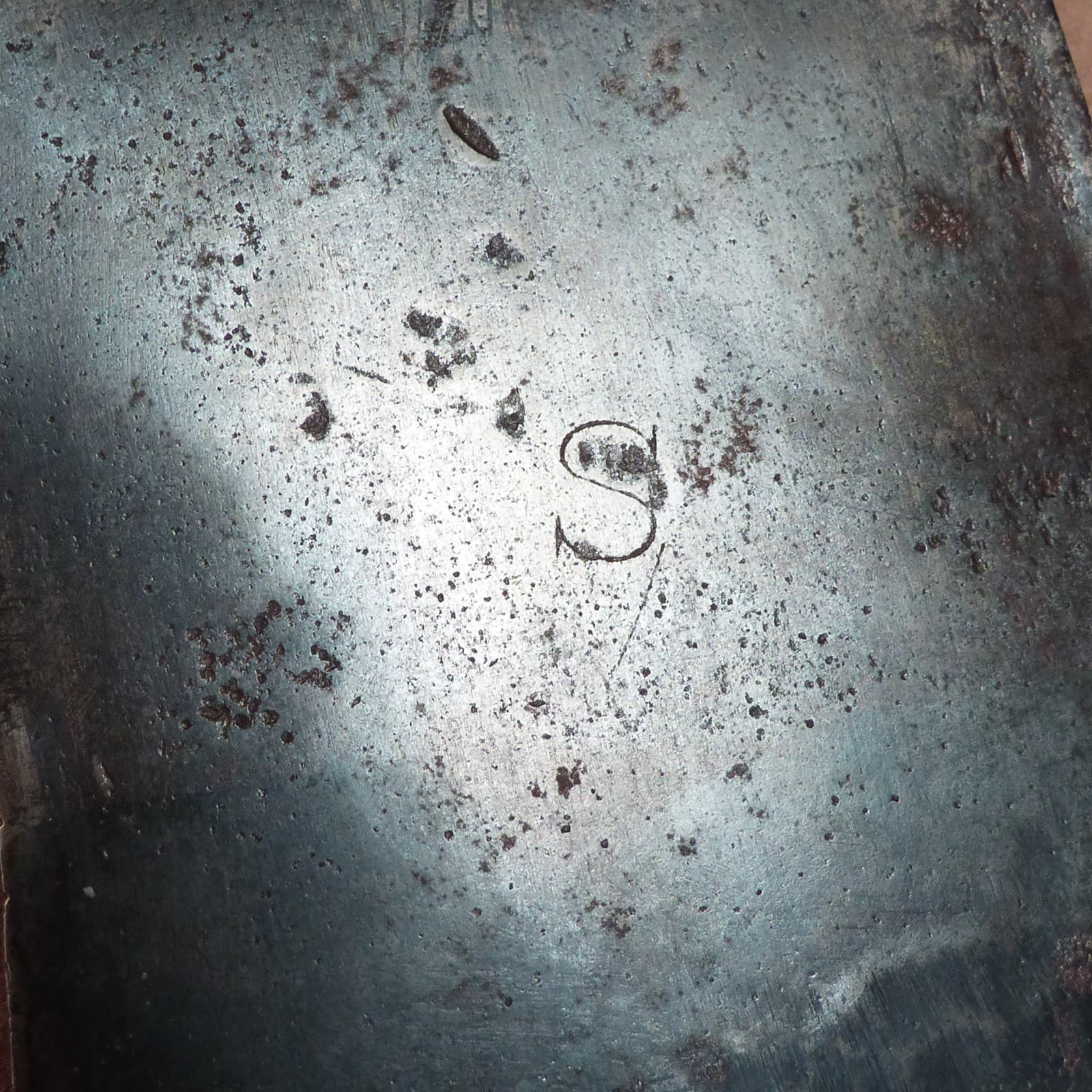 Vtg 3 1/4lb  Axe found in Maine marked S 31 (1931) Spiller -Emerson & Stevens ? 5