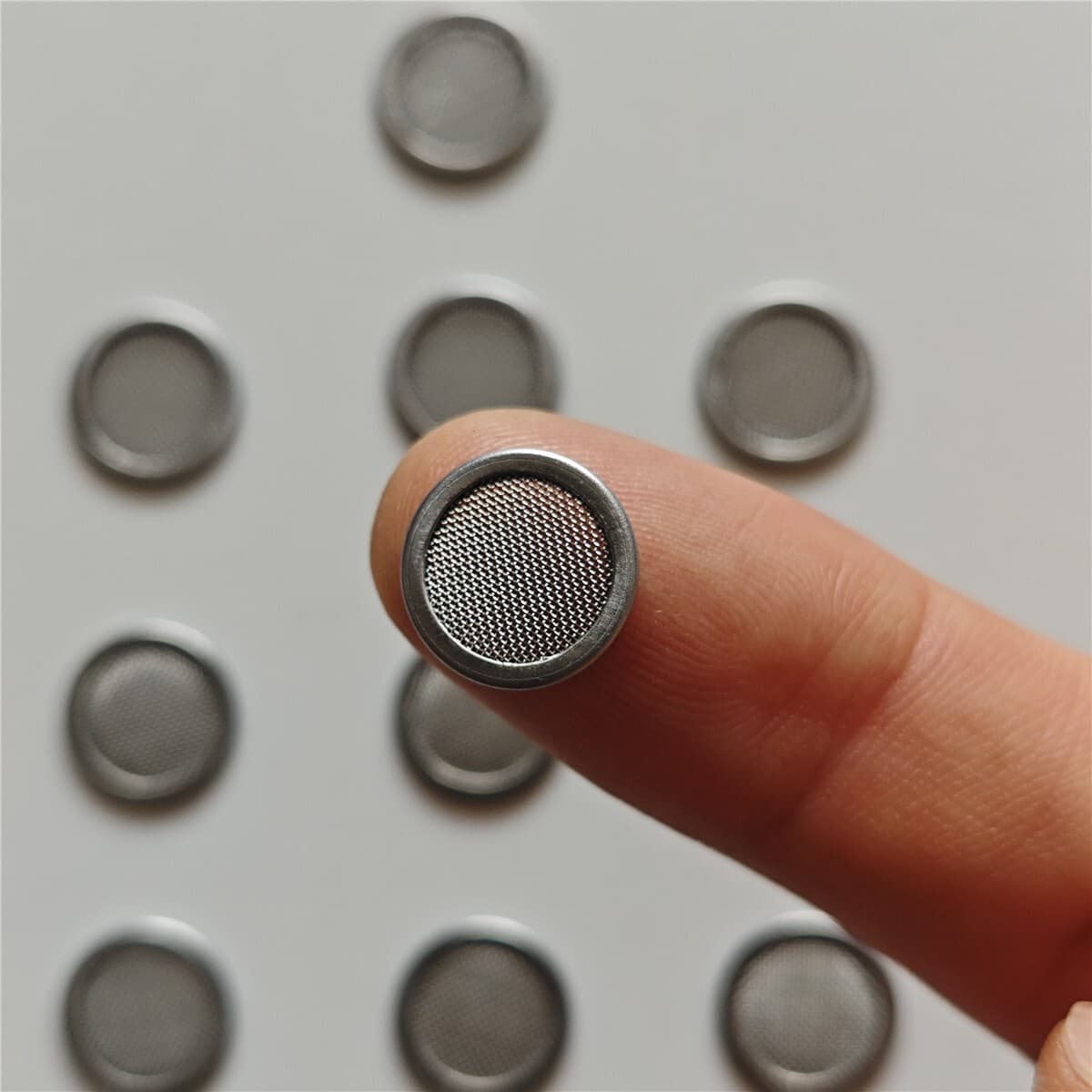 10pcs 304 Stainless Steel Filter Disc 12mm Dia 80 Mesh Cover-Edge Mesh Screen 3