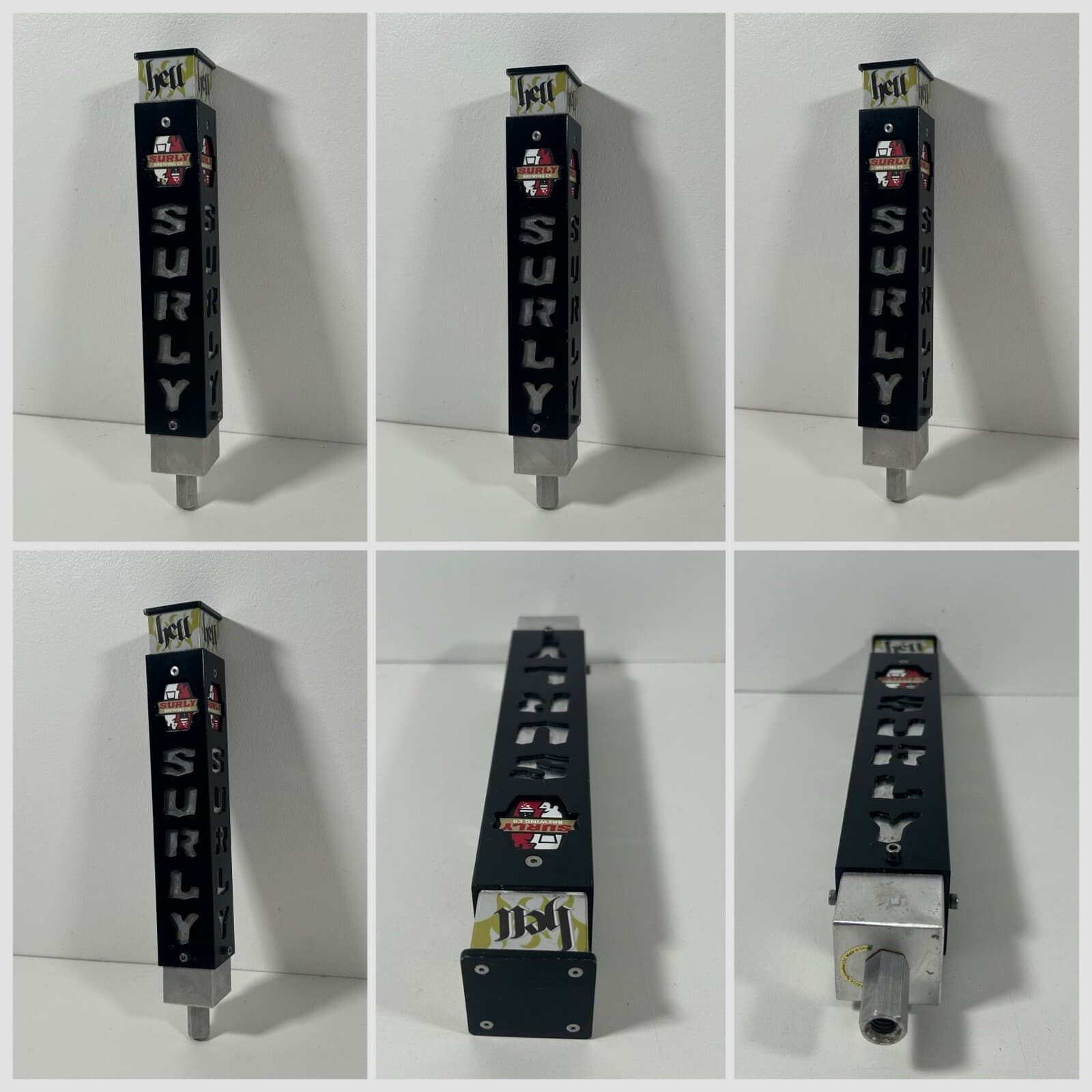 13 Asst'd Tap Handles - Surly/Ballast/Angry/Indeed/Bent/Summit/Sierra/Fulton