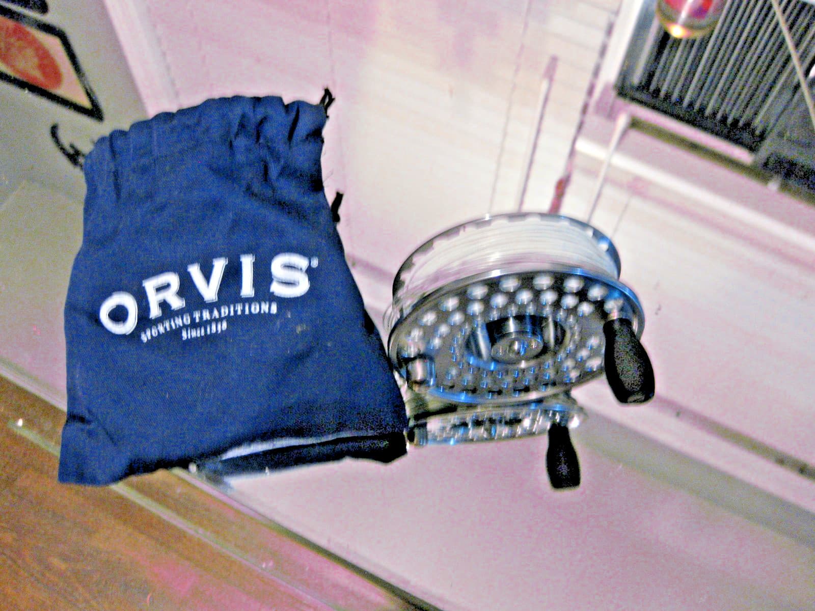 Orvis real and pouch combo. America’s premier fly-fishing outfitter since 1856.” 3