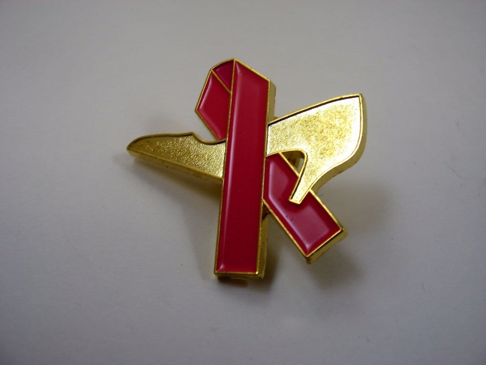 Vintage Collectible Pin: Breast Cancer Pink Ribbon High Heel Shoe Design