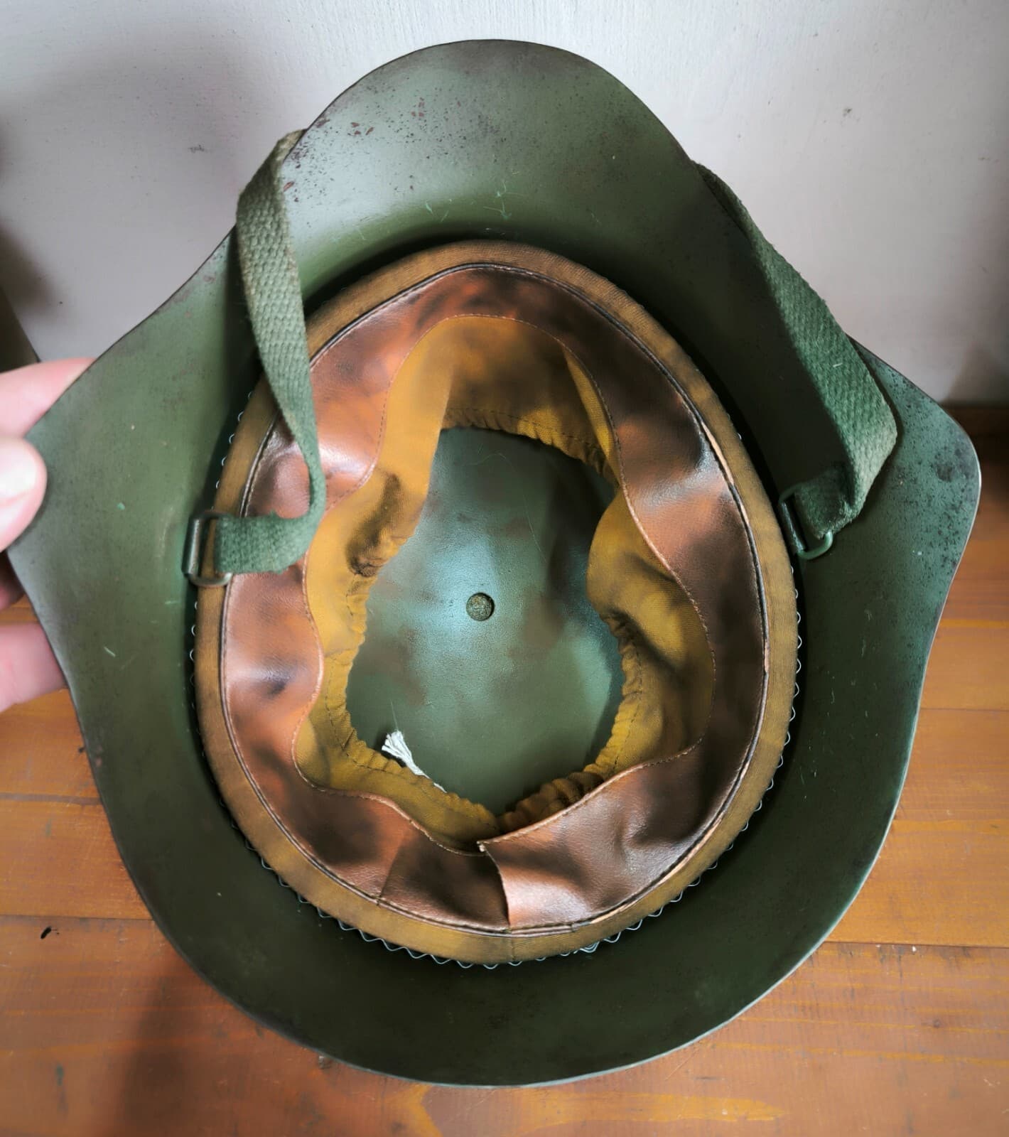 Helmet Steel SSh 36 WWII  Russian Military Soviet Army RKKA WW2