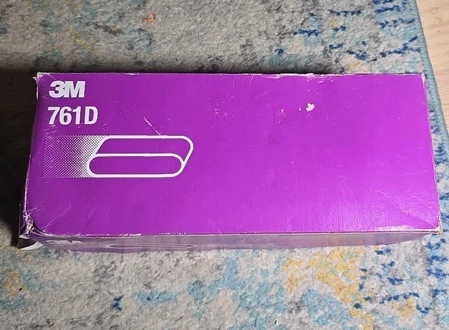 3M 761D sanding belts P100Y 4" X 24" 102mm x 610mm 5pk