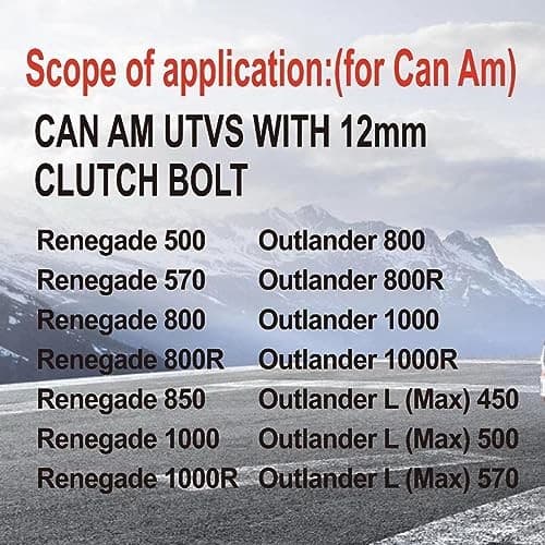  Heavy Duty Primary Clutch Puller for Can Am M12×1.75 6