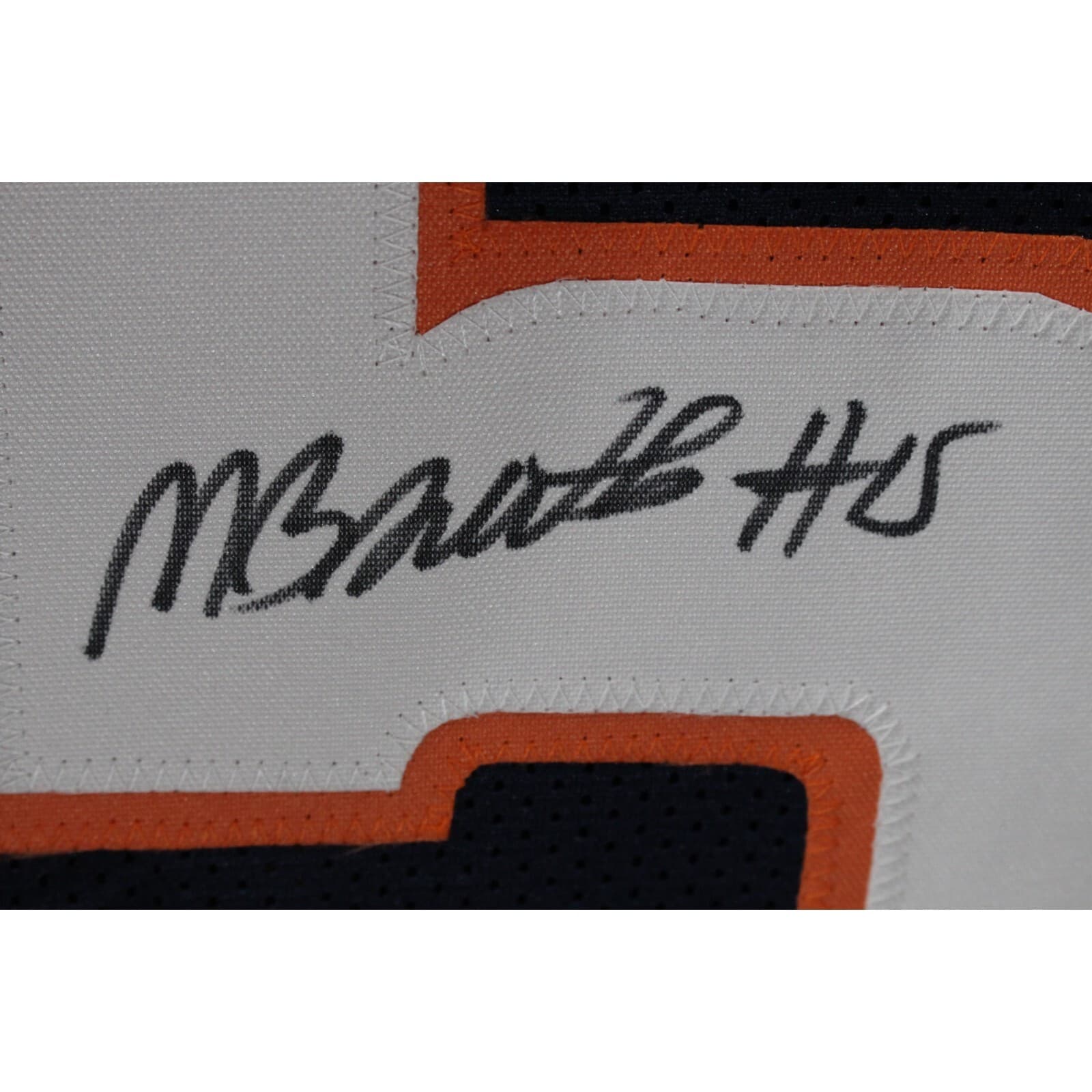 Nik Bonitto Autographed/Signed Pro Style XL Blue Jersey Beckett 49132 2