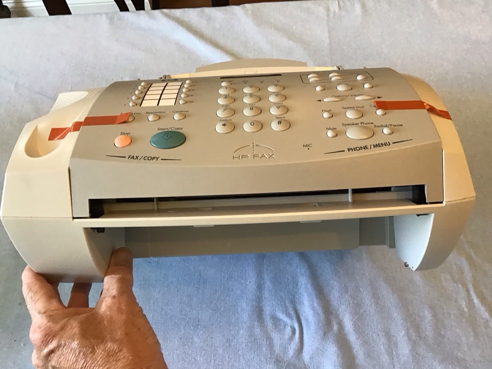 HP FAX 1020 Series All In One Compact Machine With Integrated Phone Gray 6