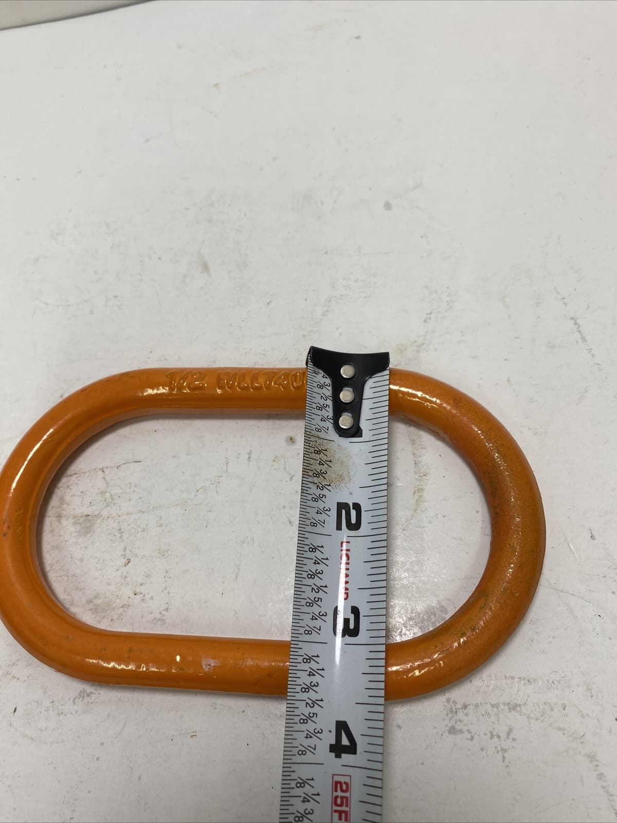 1/2" Grade 100 Master Link Oblong D Ring Overhead Lifting Rigging 6,000 lbs 3