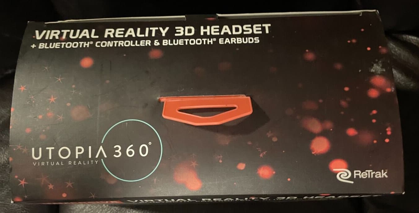 ( Sealed)360 rv headset with wireless Bluetooth controller IPhone And Andr 4