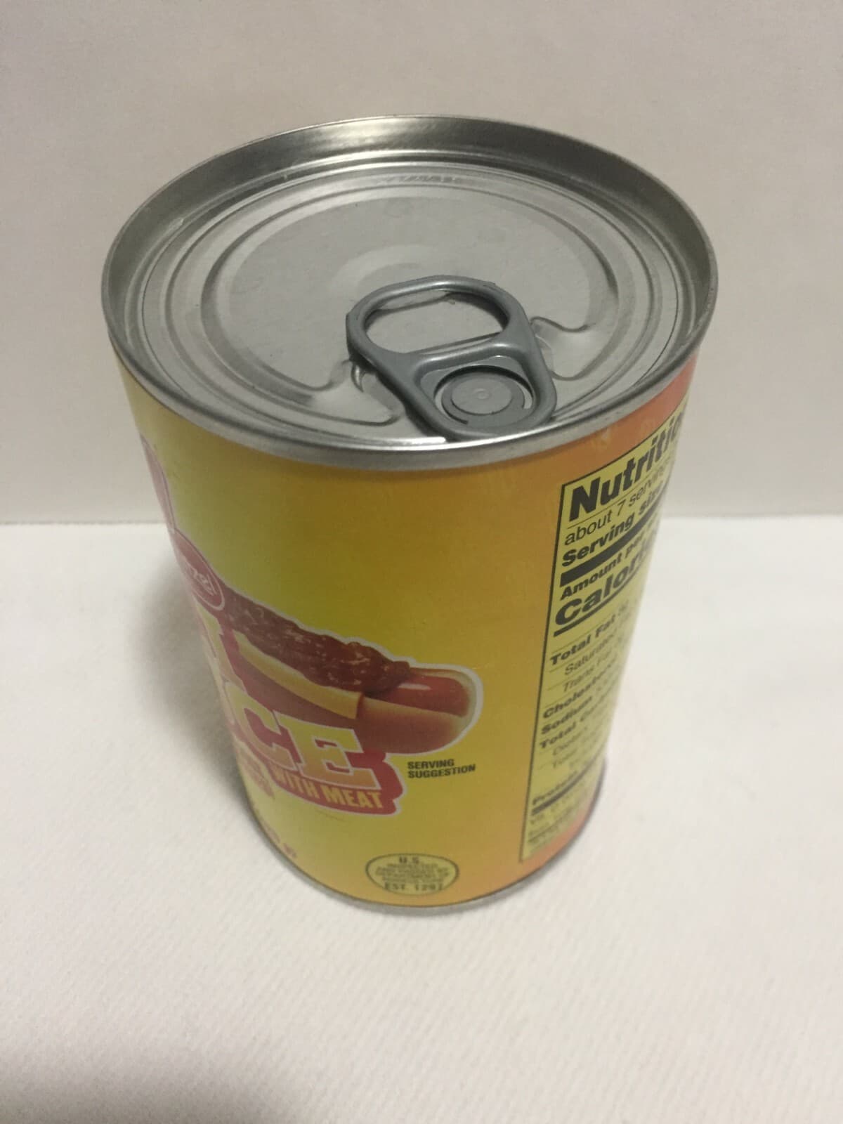 Wienerschnitzel Chili Sauce w/ Meat Secret Recipe Hot Dog Cans - 3 Pack 4