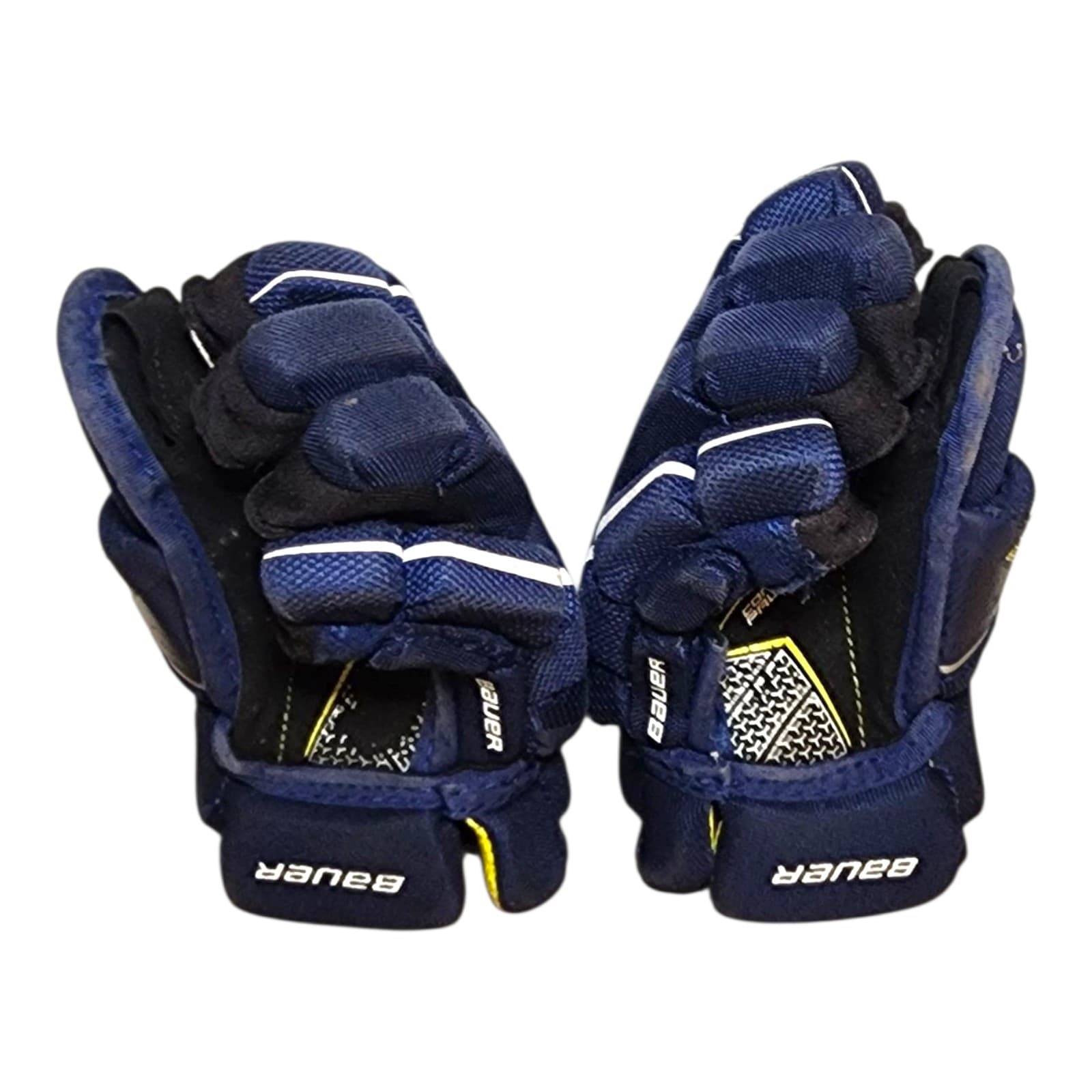 Bauer Supreme Ultrasonic Hockey Gloves Navy Blue Small 9 inch 23 cm pre-owned 3