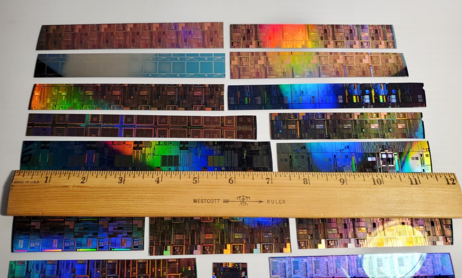 Genuine Rectangle Silicon Semiconductor IC Memory Chips Lot Projects & Education 3