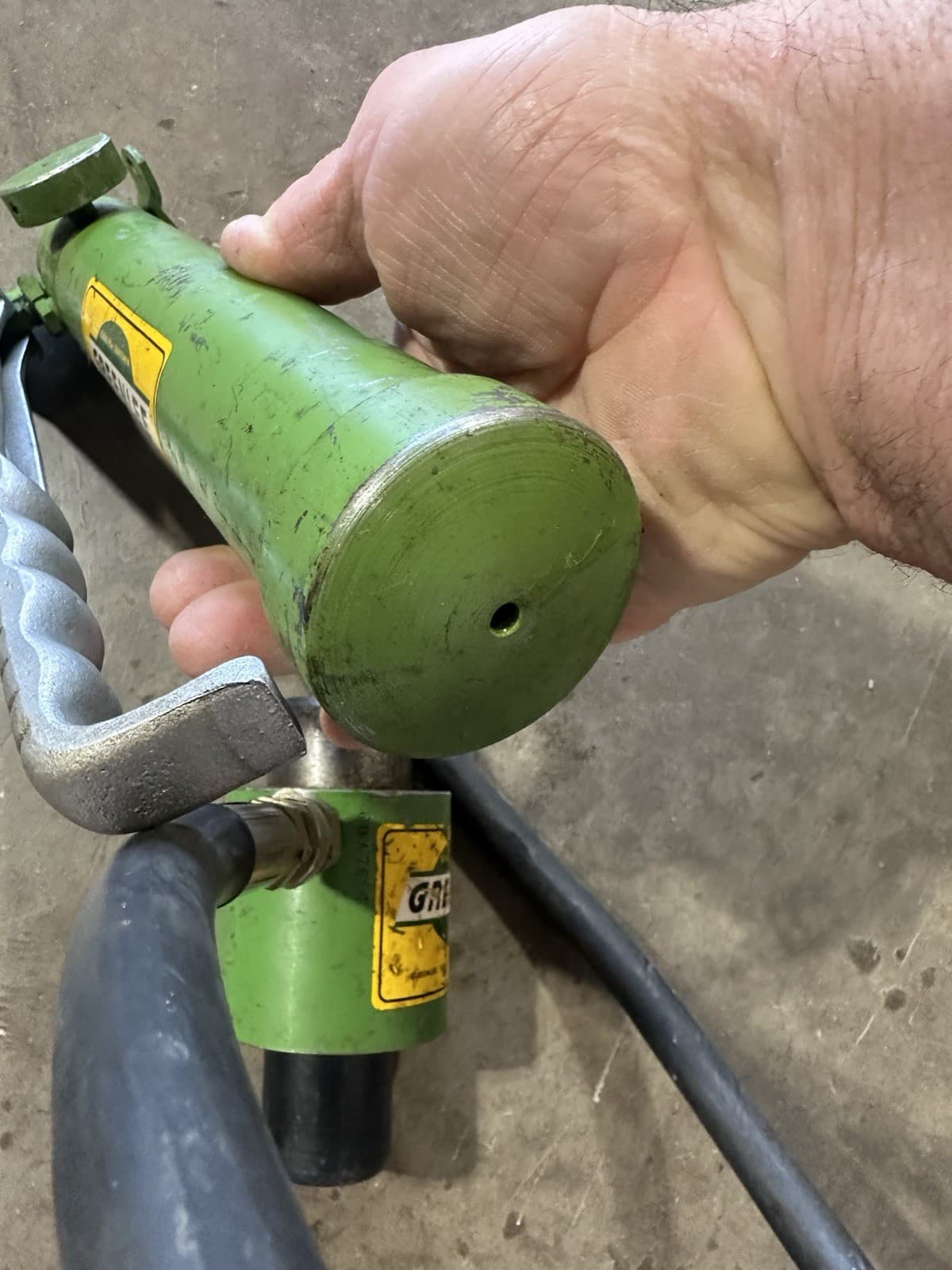 Greenlee Hydraulic Knockout Punch 767A Ram 4