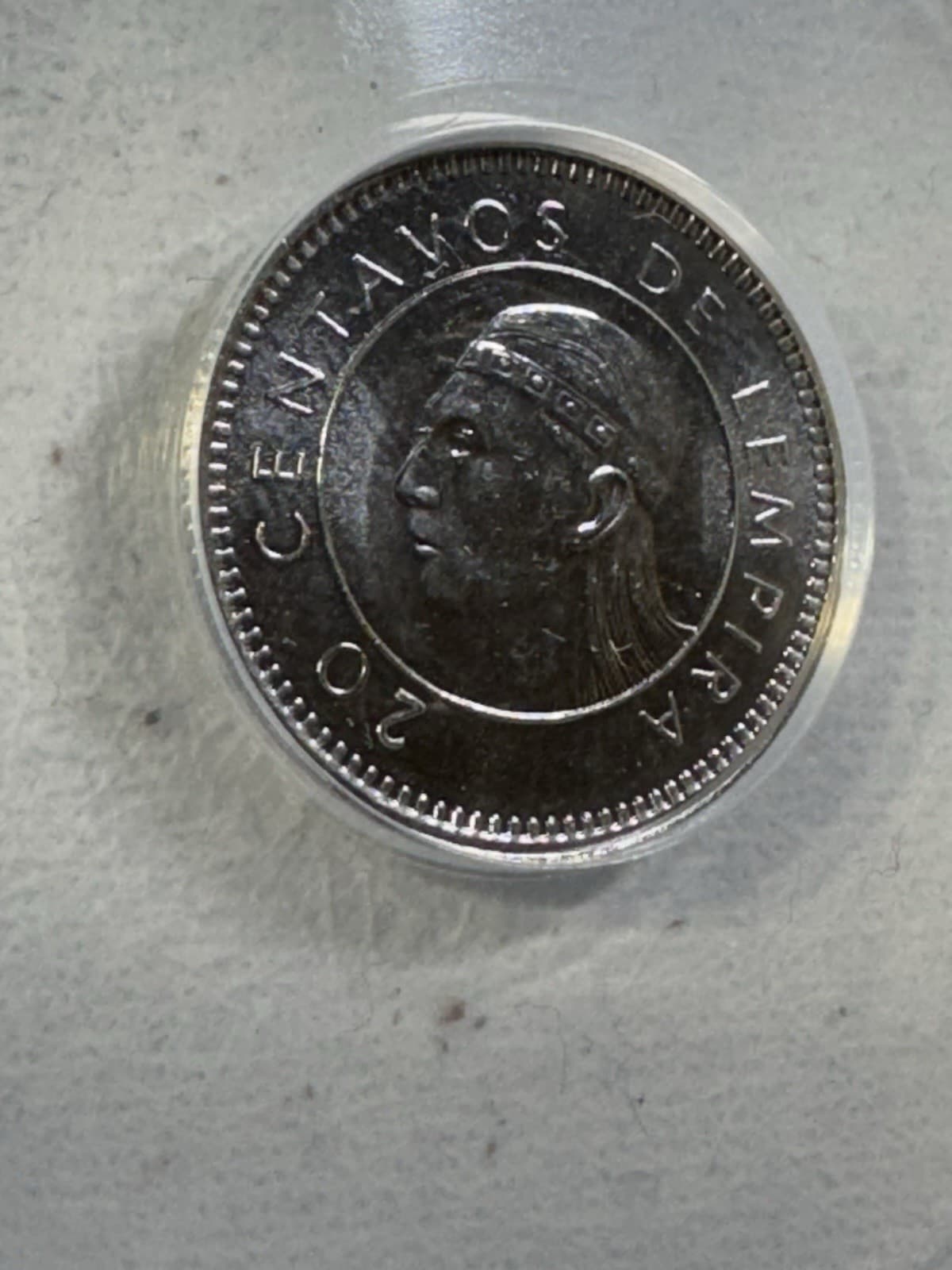 1996 Honduras 20 Centavos Graded MS 68 by ANACS 6