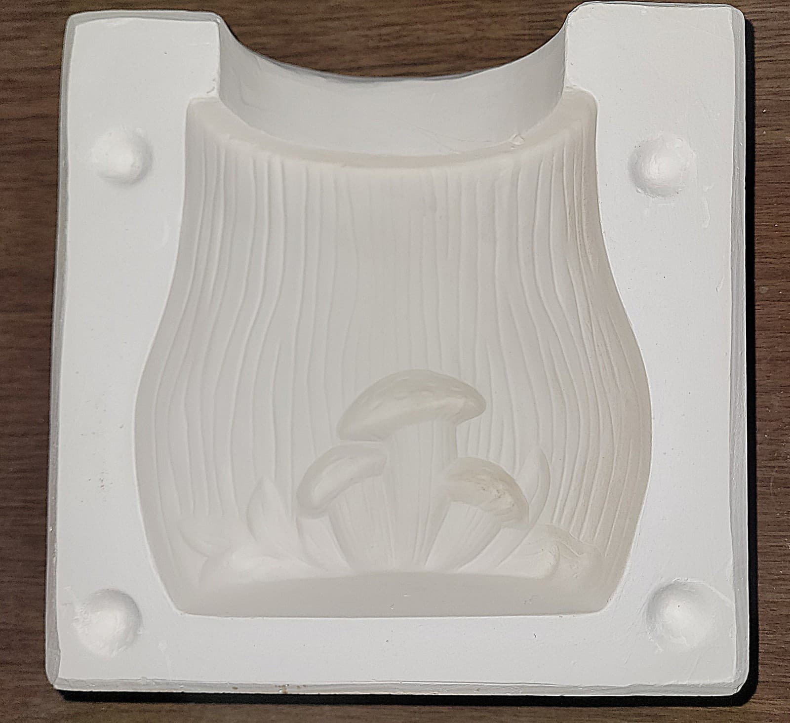  *Mushroom Canister W/ Lid* Spectrum Ceramic Slip Casting Mold 215 C