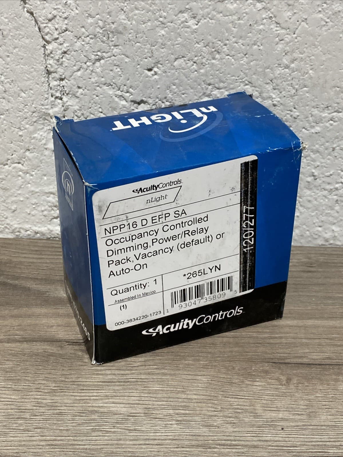 Acuity Controls nLight NPP16 D EFP SA Power Pack Occupancy Control