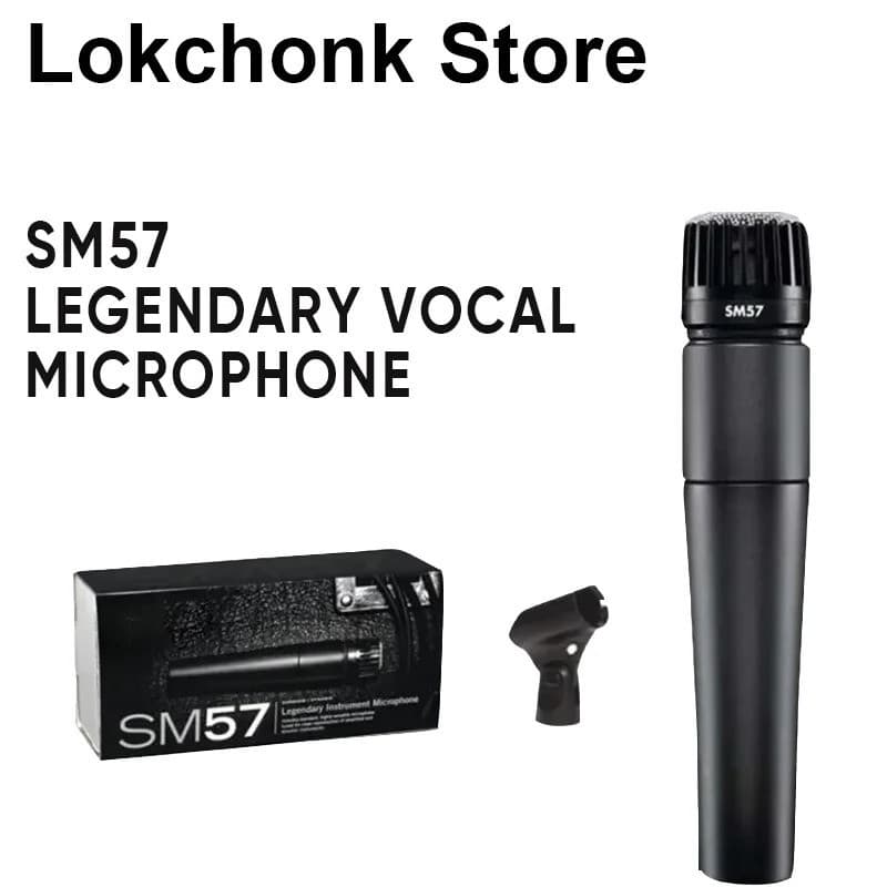 NEW SM57 Cardioid Dynamic Instrument Microphone - SM57LC No Cable