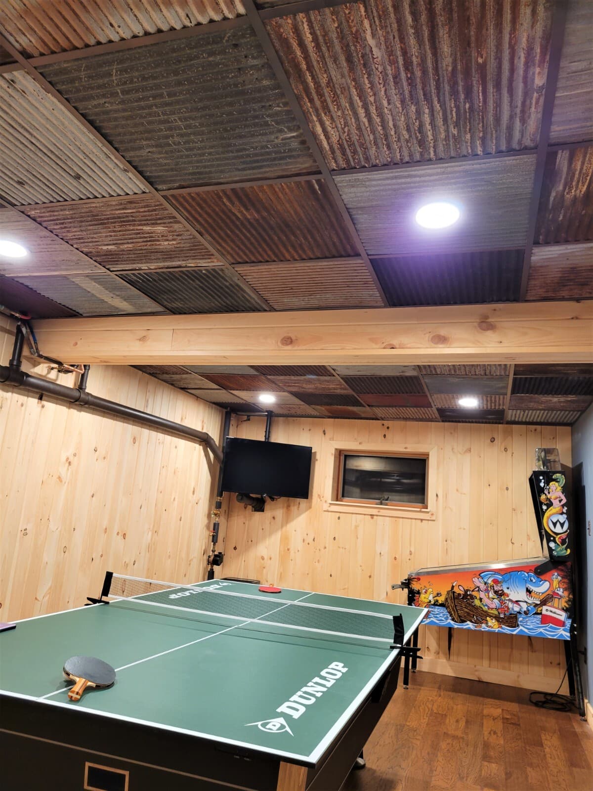 Reclaimed Barn Metal Drop Ceiling Tiles 2x2 Rustic Farmhouse Style 40 sq.ft. 5