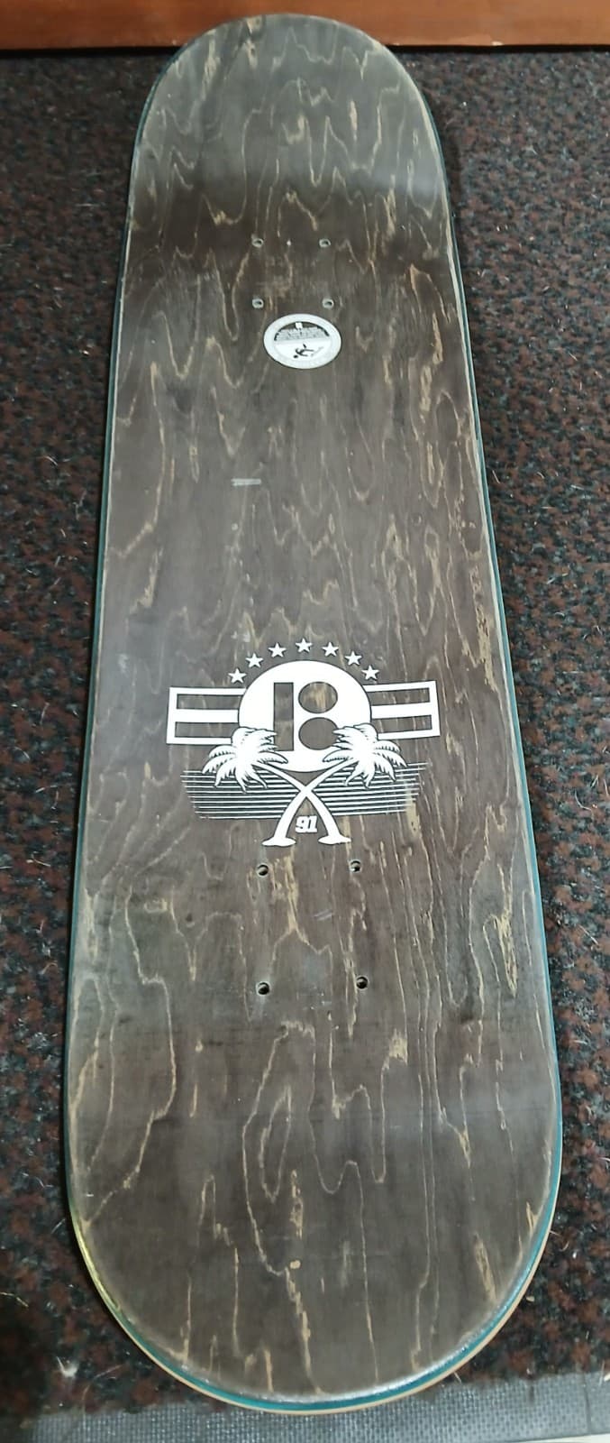 Plan B Torey Pudwill TPud Skateboard Deck Spec 1991 Lady Luck Indian Maiden 2