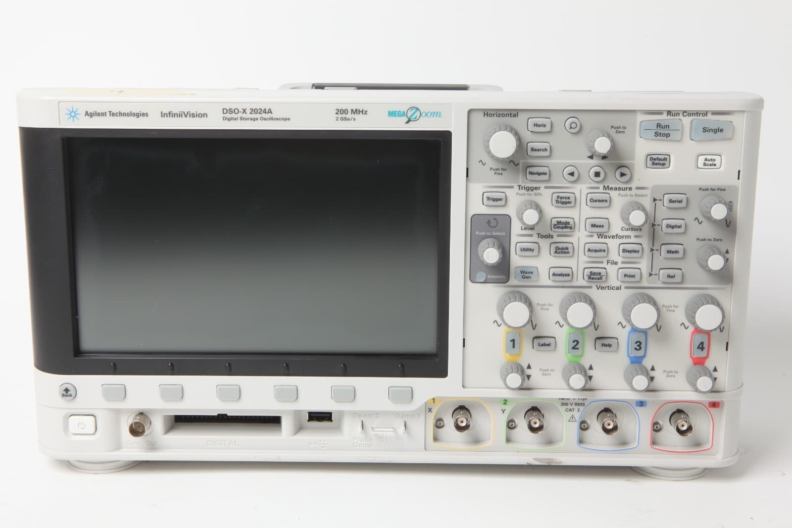 Agilent DSOX2024A Digital Storage Oscilloscope 200MHz 4GSa/s 4 Channel #4 6