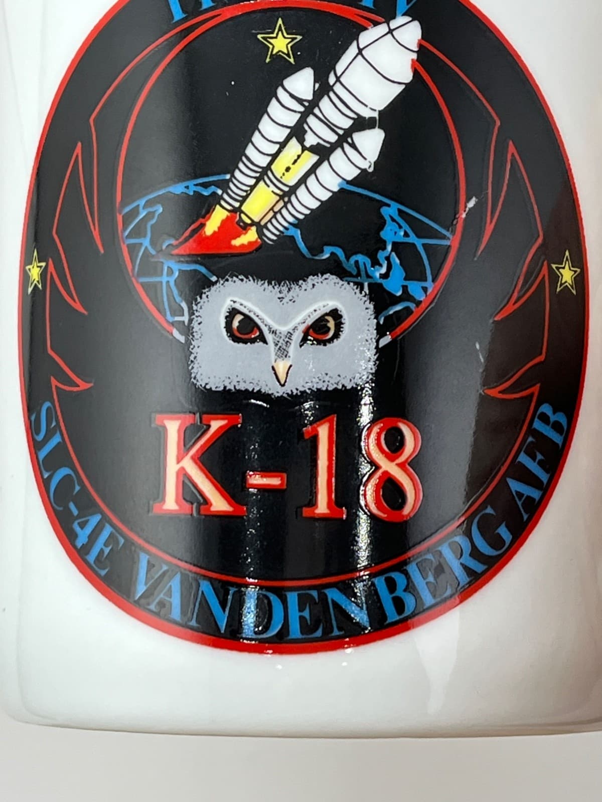 2 Titan IV Rocket Launch Ops Mugs K-18 Vanderberg AFB SLC-4E 4