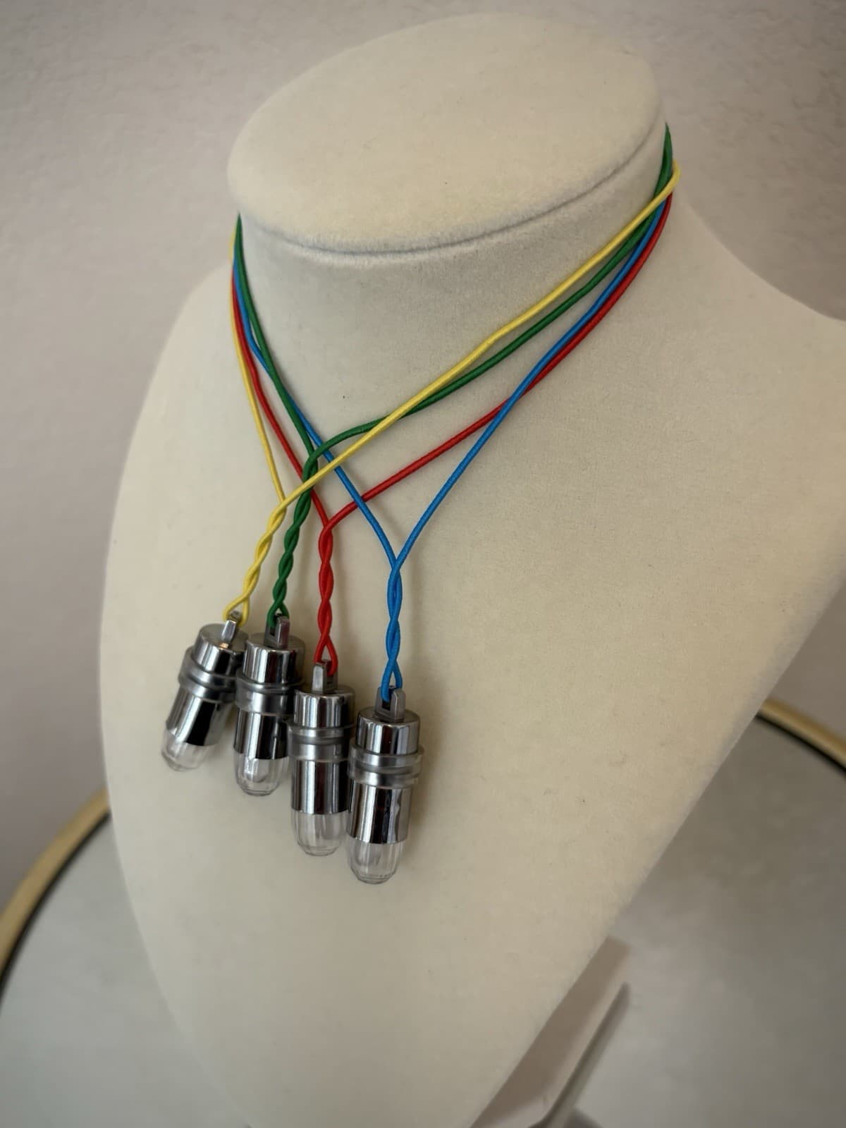 4 FOR $12 - LED Bullet Light/Spirit Light Necklaces - Paranormal Equipment 2