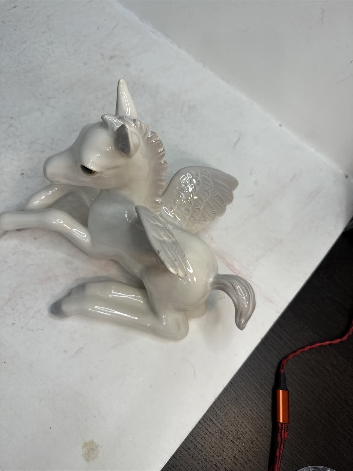 Hagen Renaker Freeman McFarlin Pegasus Winged Horse Figurine 4