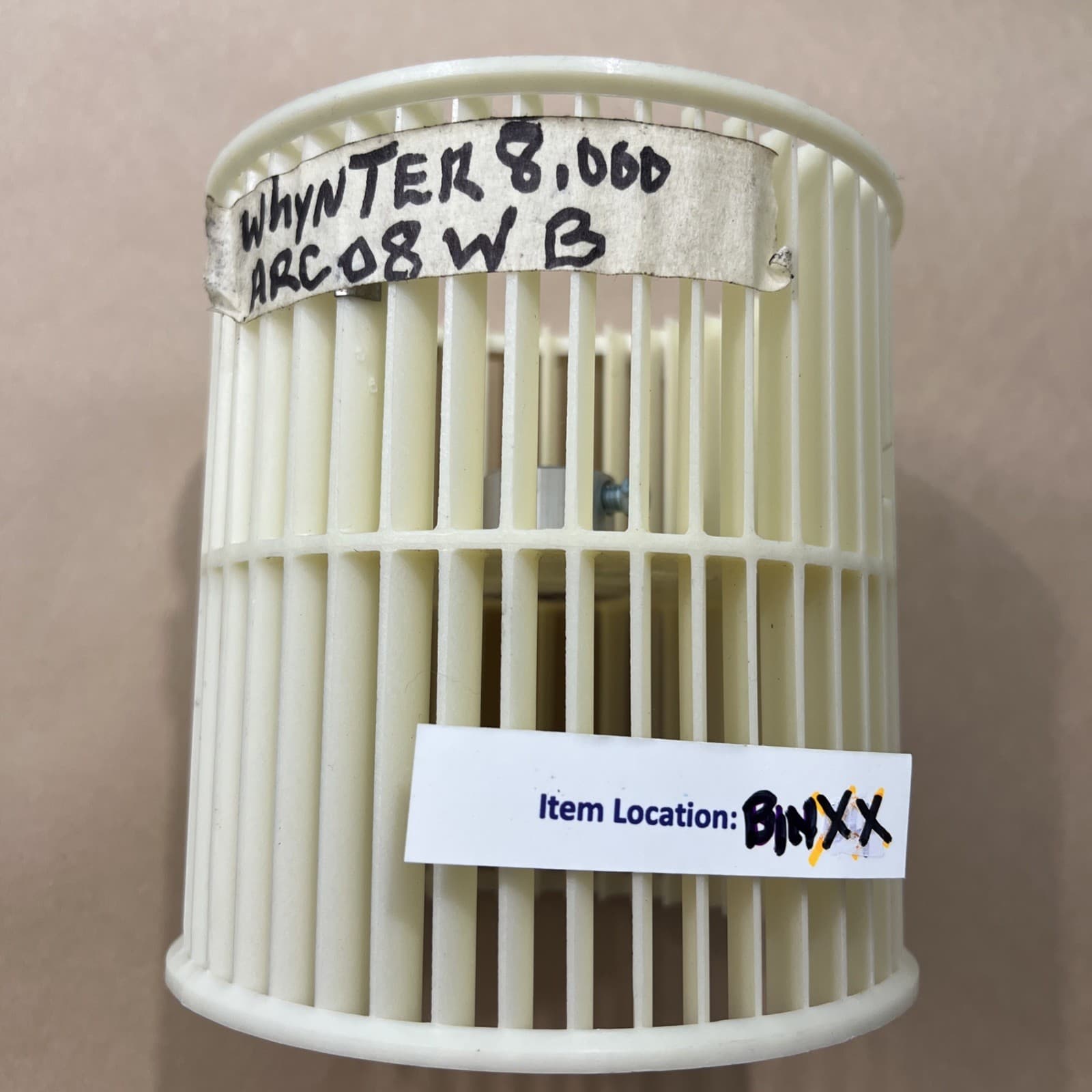 FAN BLOWER WHEEL REPLACEMENT 142X147 FITS WHYNTER ROOM AIRCONDITIONING ARC08WB