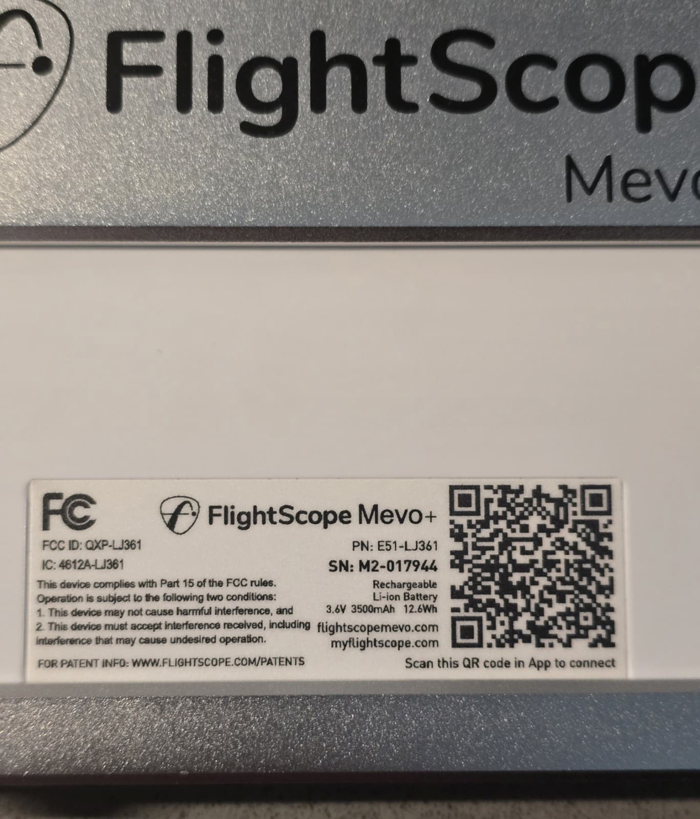 Flightscope Mevo Plus Launch Monitor Golf Simulator with Case 3