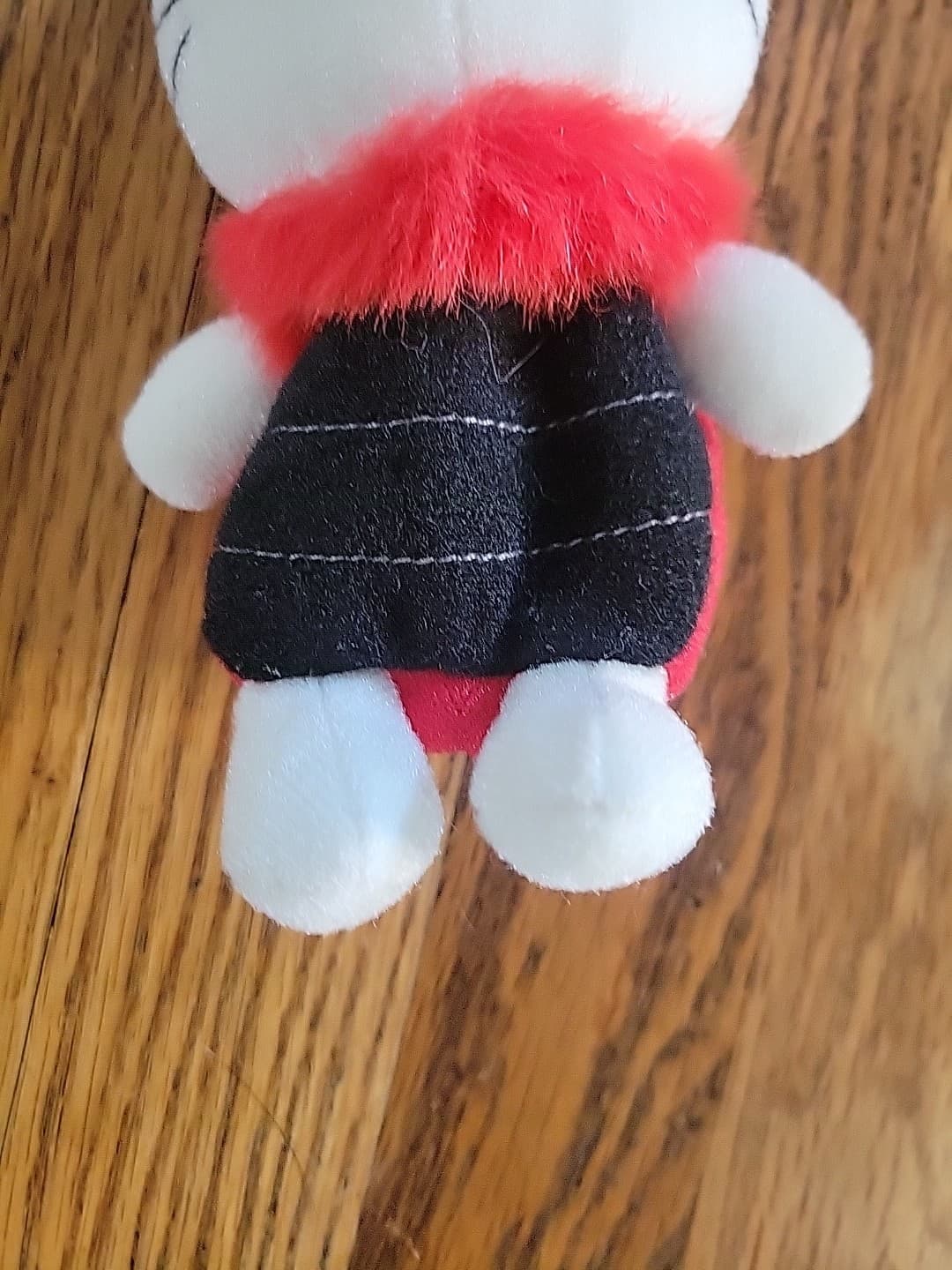 Hello Kitty Pocchaco Beanie Plush Sanrio Smiles Ladybug 2000? 3