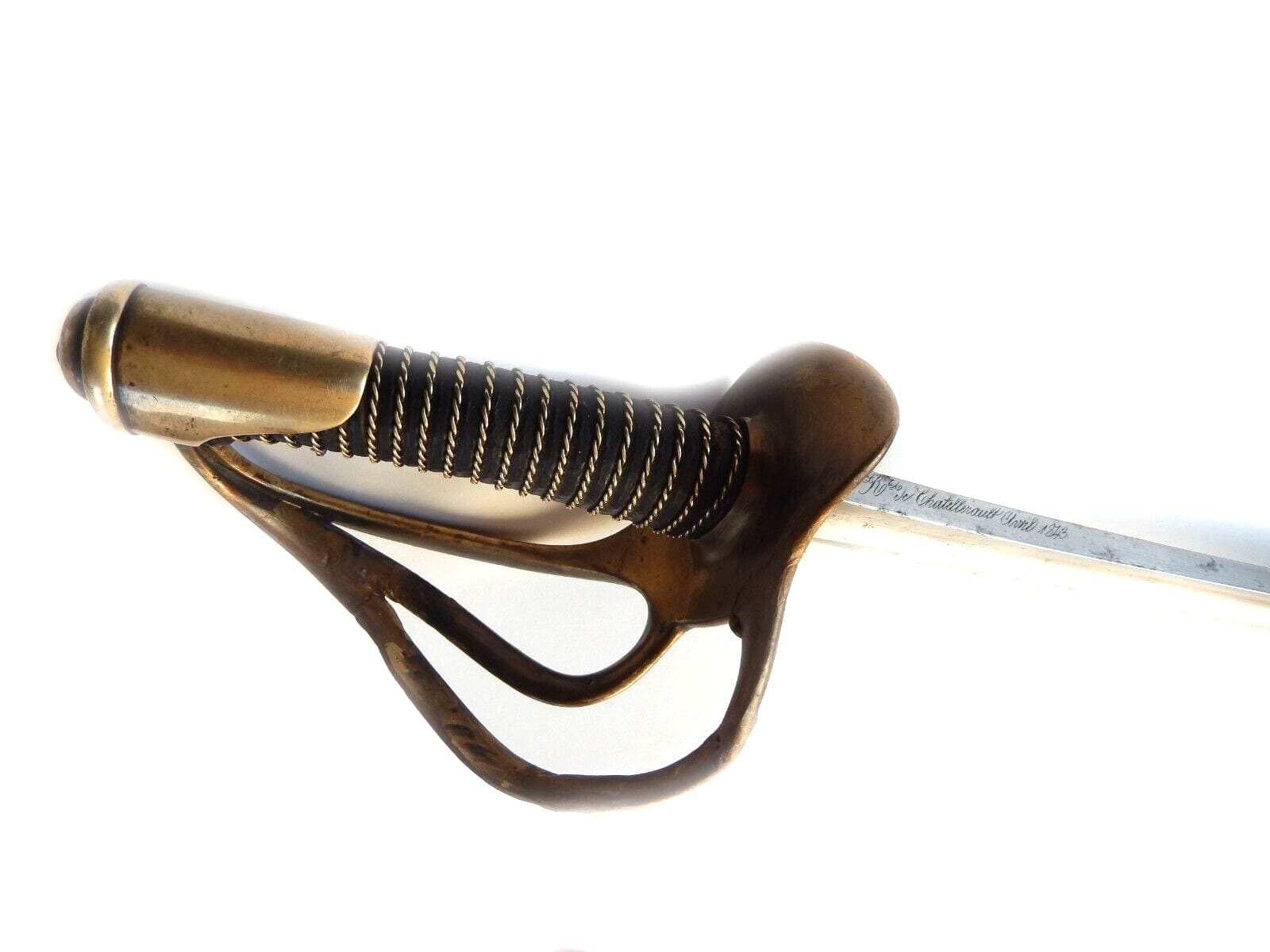 Original light cavalry French sword pattern 1822 with mark s 6