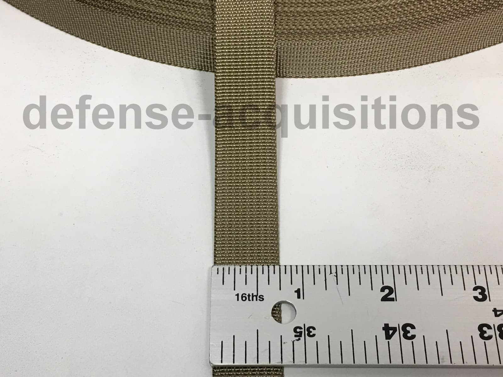 MilSpec Military Webbing 3/4 INCH MIL-W-17337 C2 COYOTE Per Yard 4