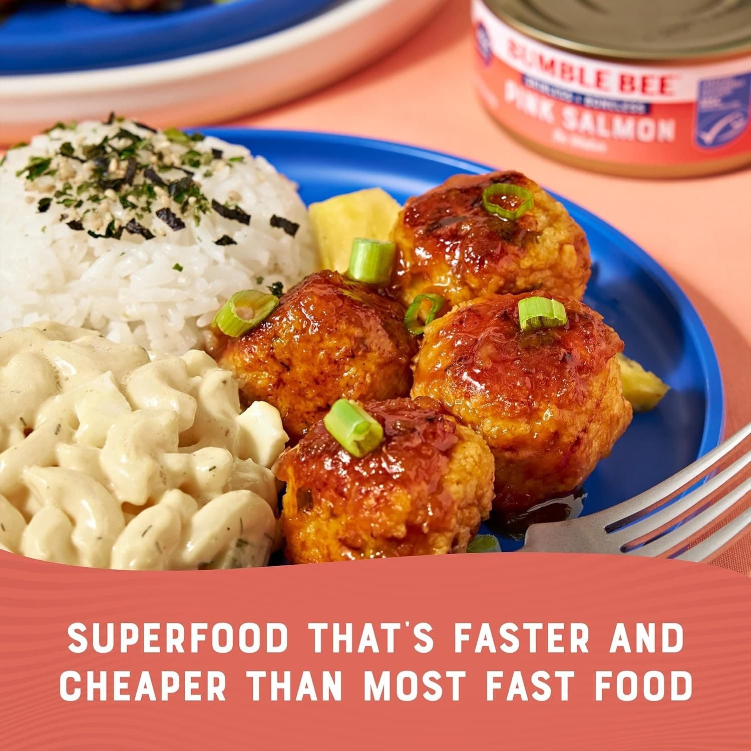 Bumble Bee Skinless & Boneless Canned Pink Salmon in Water 5 Oz Can Wild Caught  4