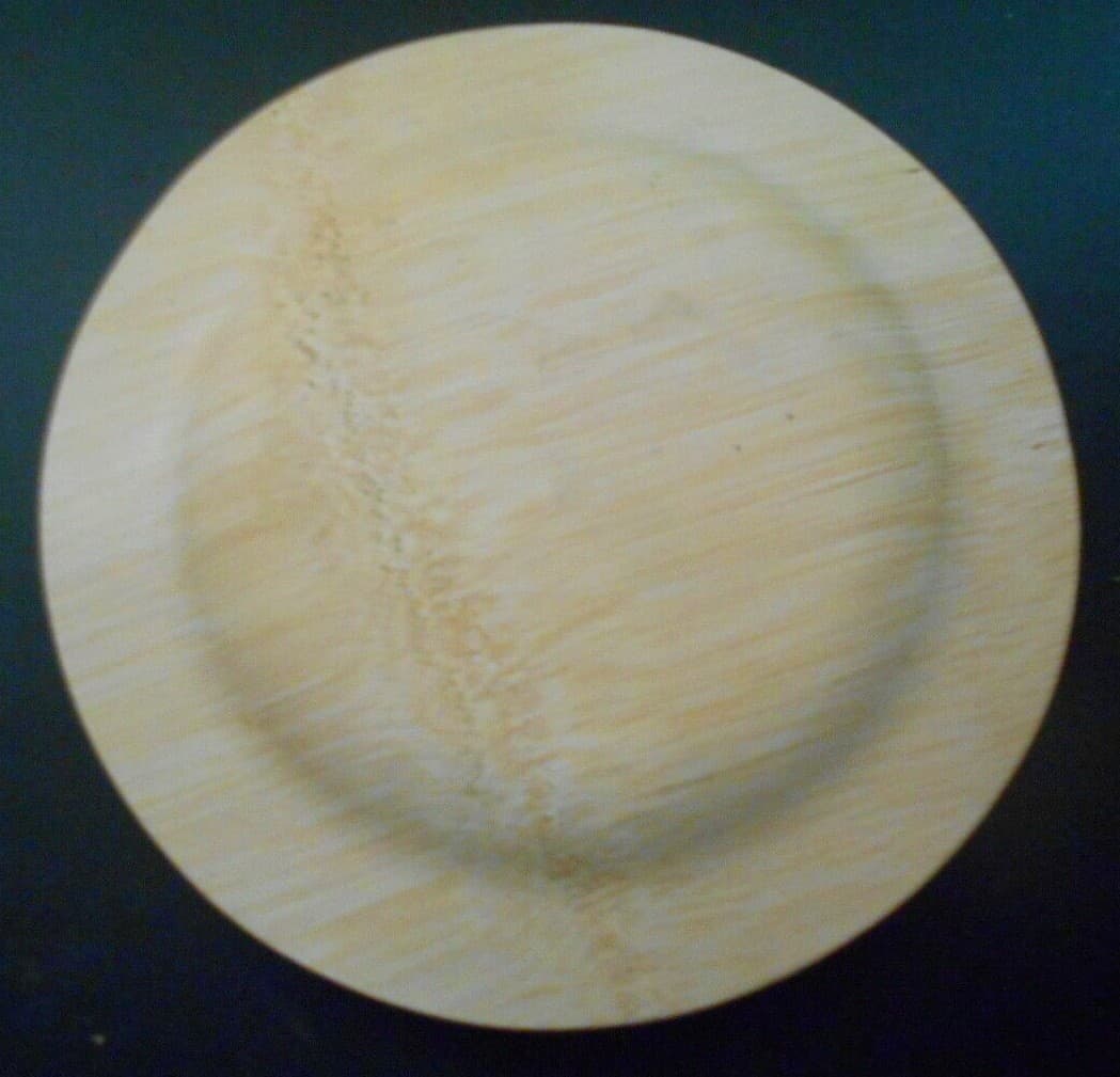 Mango Leaf Eight Multi Use 7 Inch 18 cm Biodegradable Bamboo Plates  4