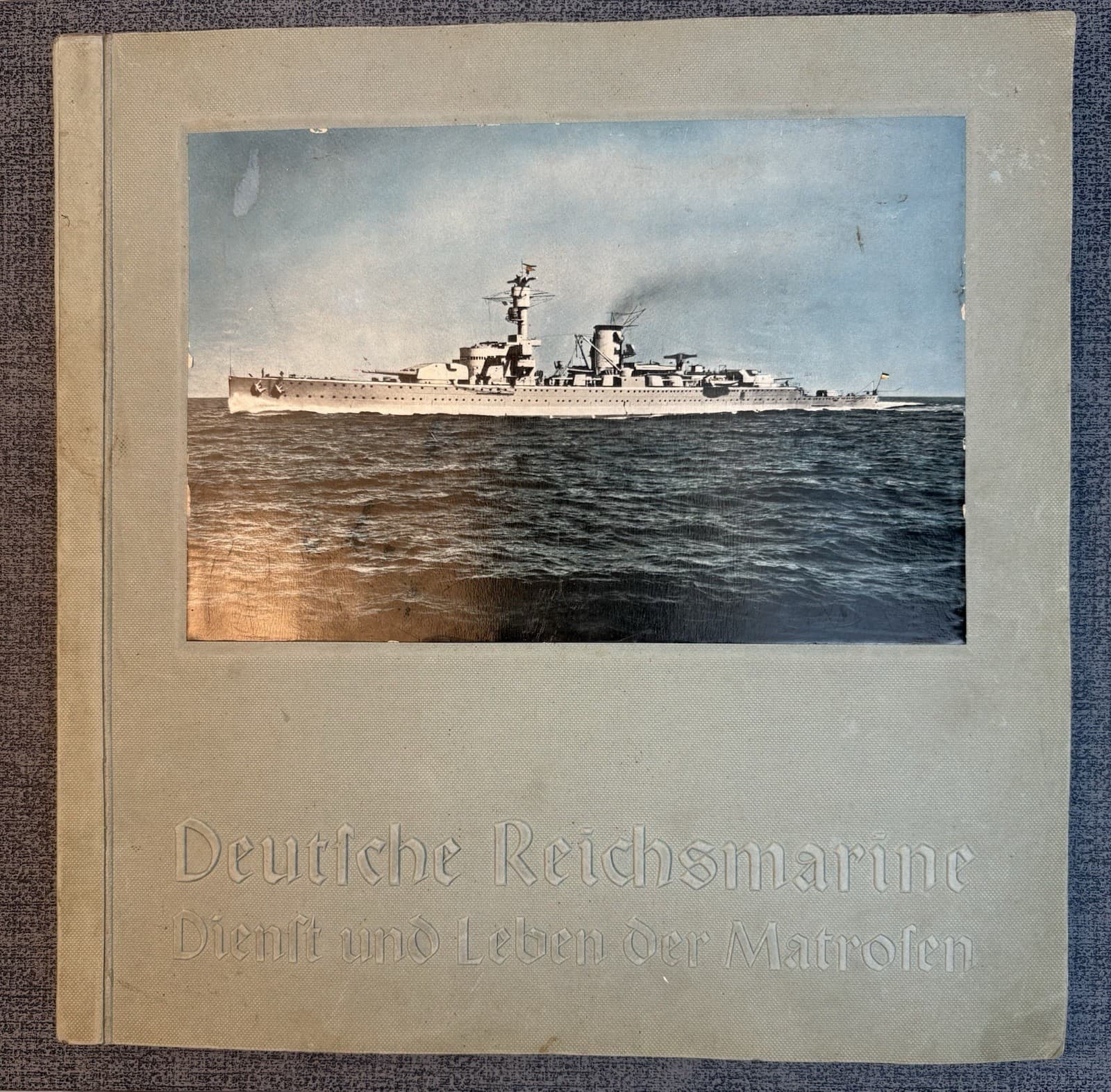 DEUTSCHE REICHSMARINE DIENST UND LEBEN DER MATROSEN 1934 CIGARETTE CARD COMPLETE