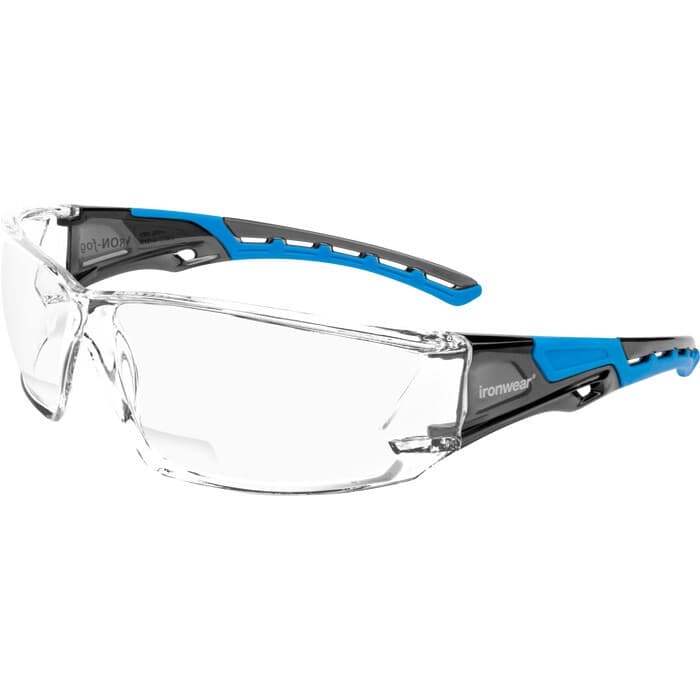 Iron-Fog Bifocal Reader Premium Grade Anti-Fog Safety Glass -lasts over 6 months