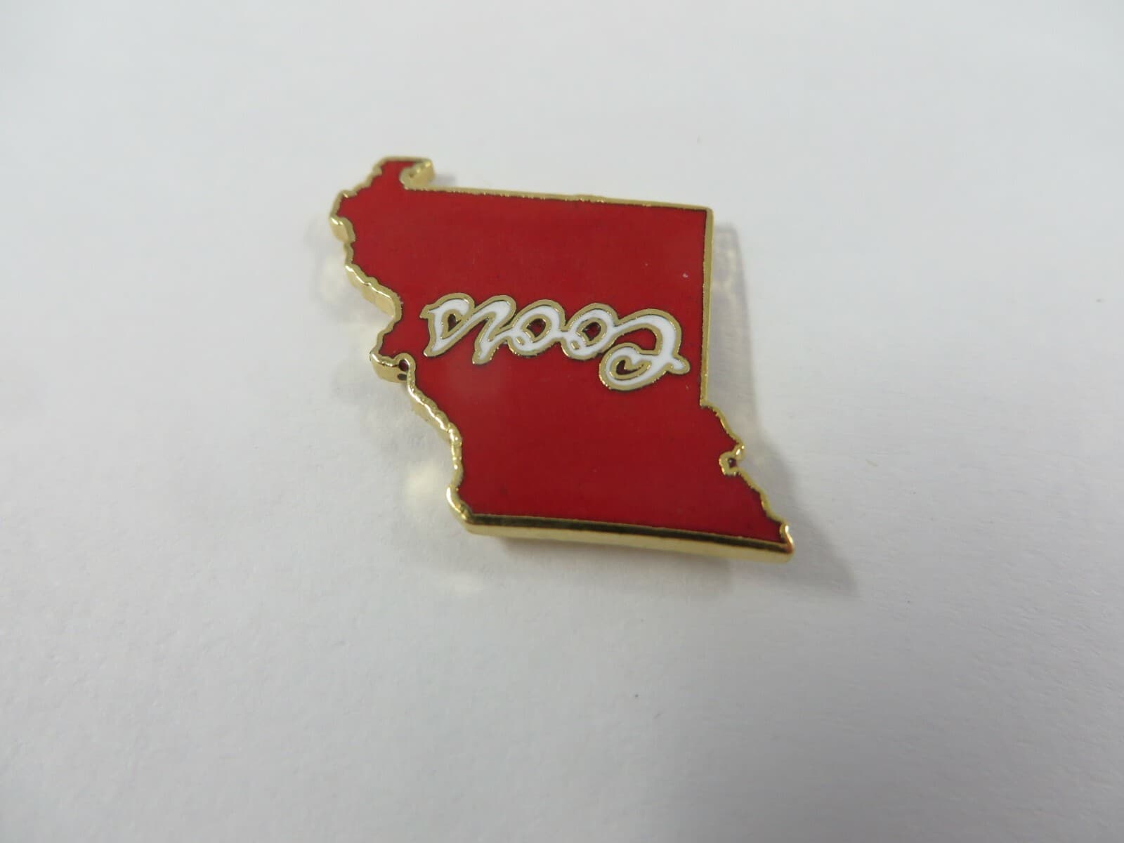 Vtg COORS BEER Pin Button MISSOURI Shape of State Advertising Lapel Hat Tie 5